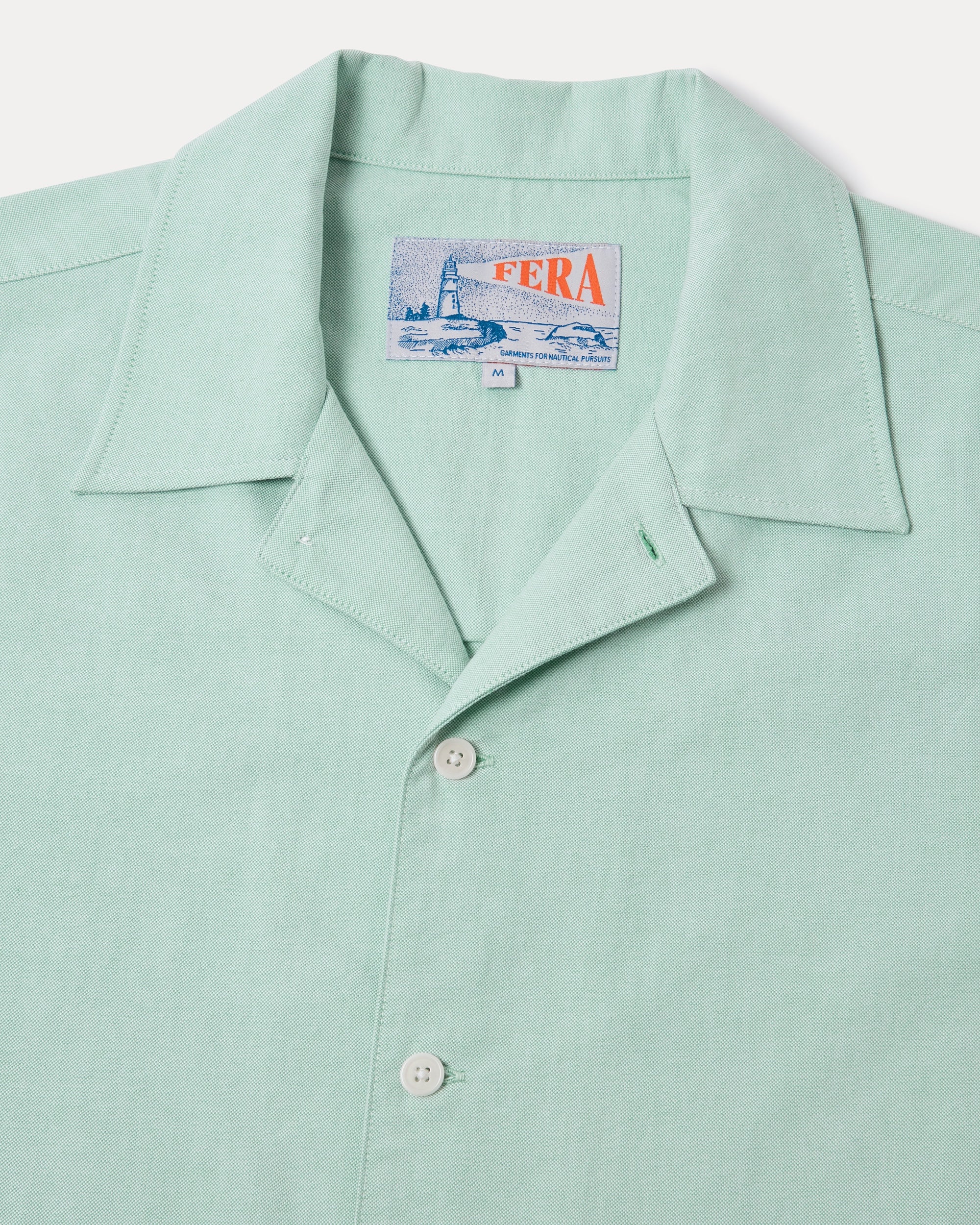 Embroidered Dune Shirt - Mint