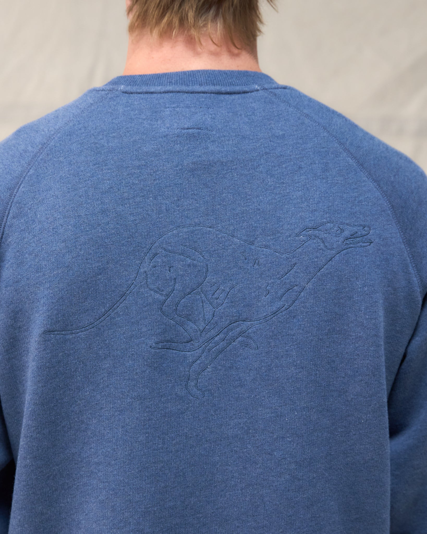 Fera Fast Dogs Crewneck Embrdoidery