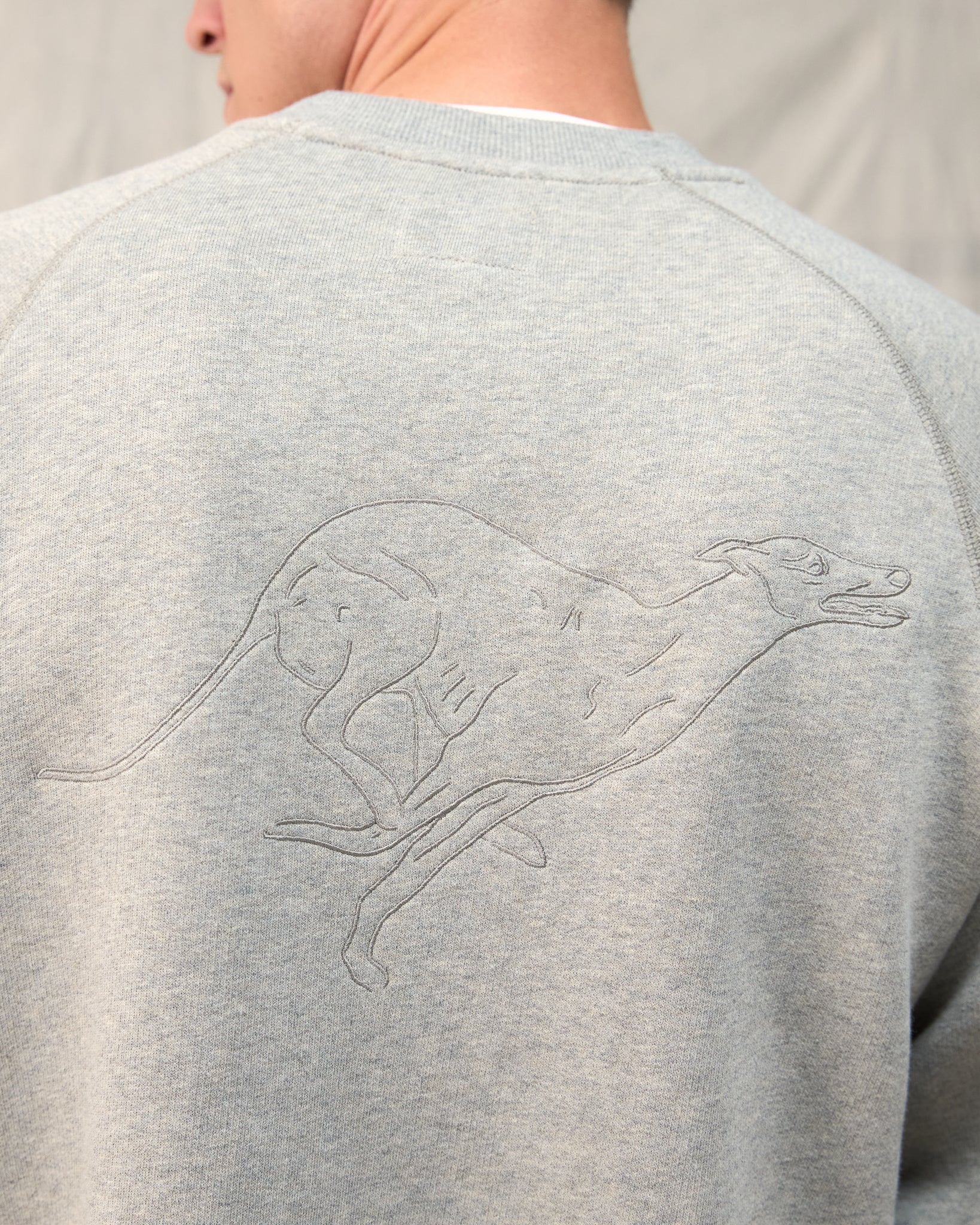 Fast Dogs Crewneck - Grey