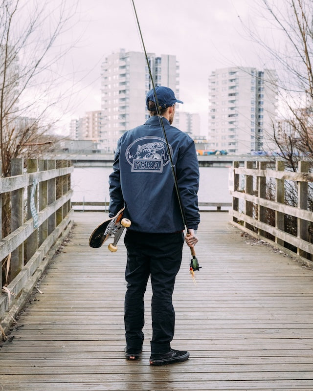 Fishing Coach Jacket - Petrol