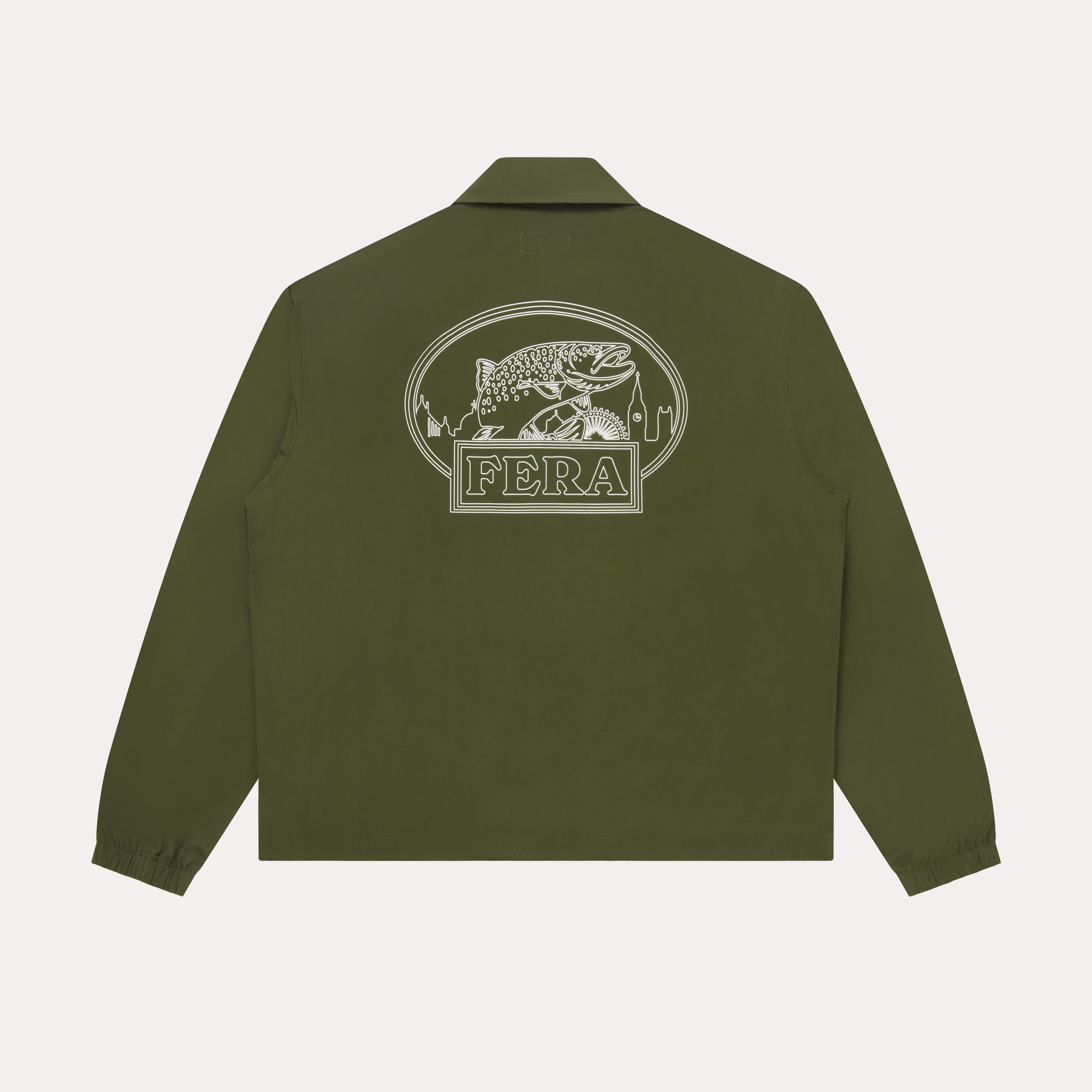 Fishing Coach Jacket - Green