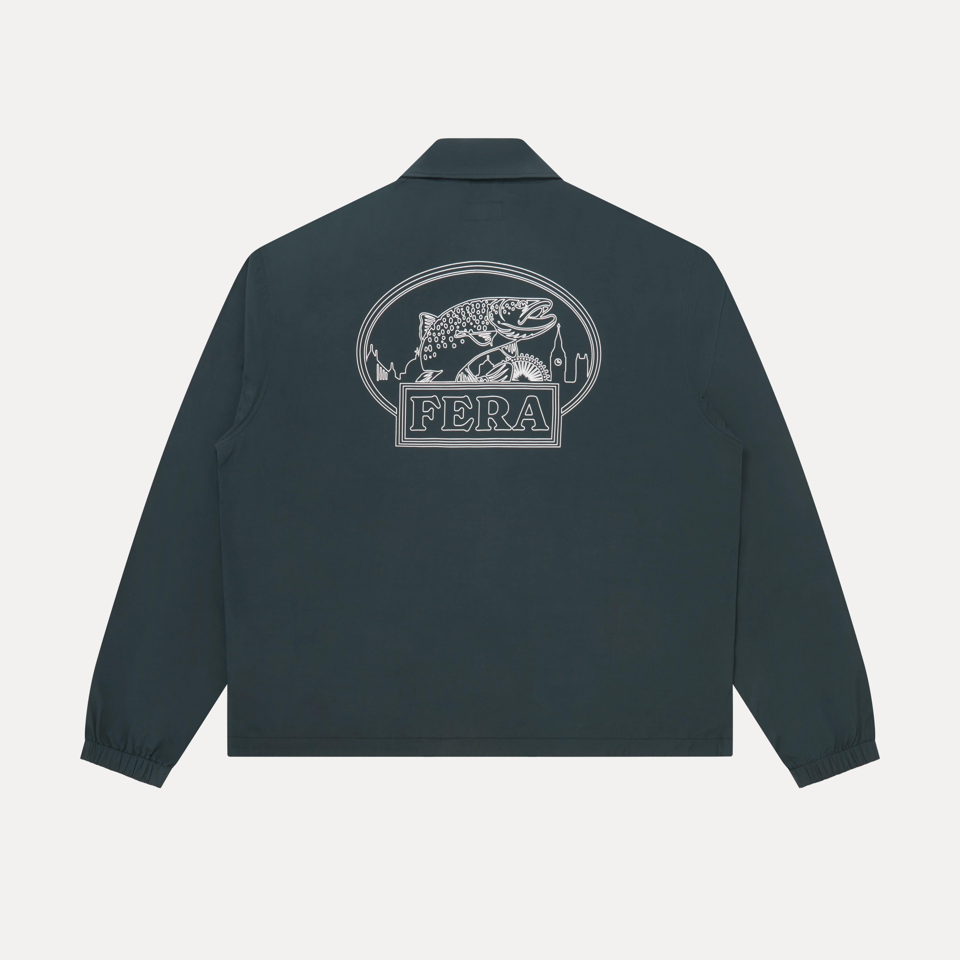 Fishing Coach Jacket - Petrol