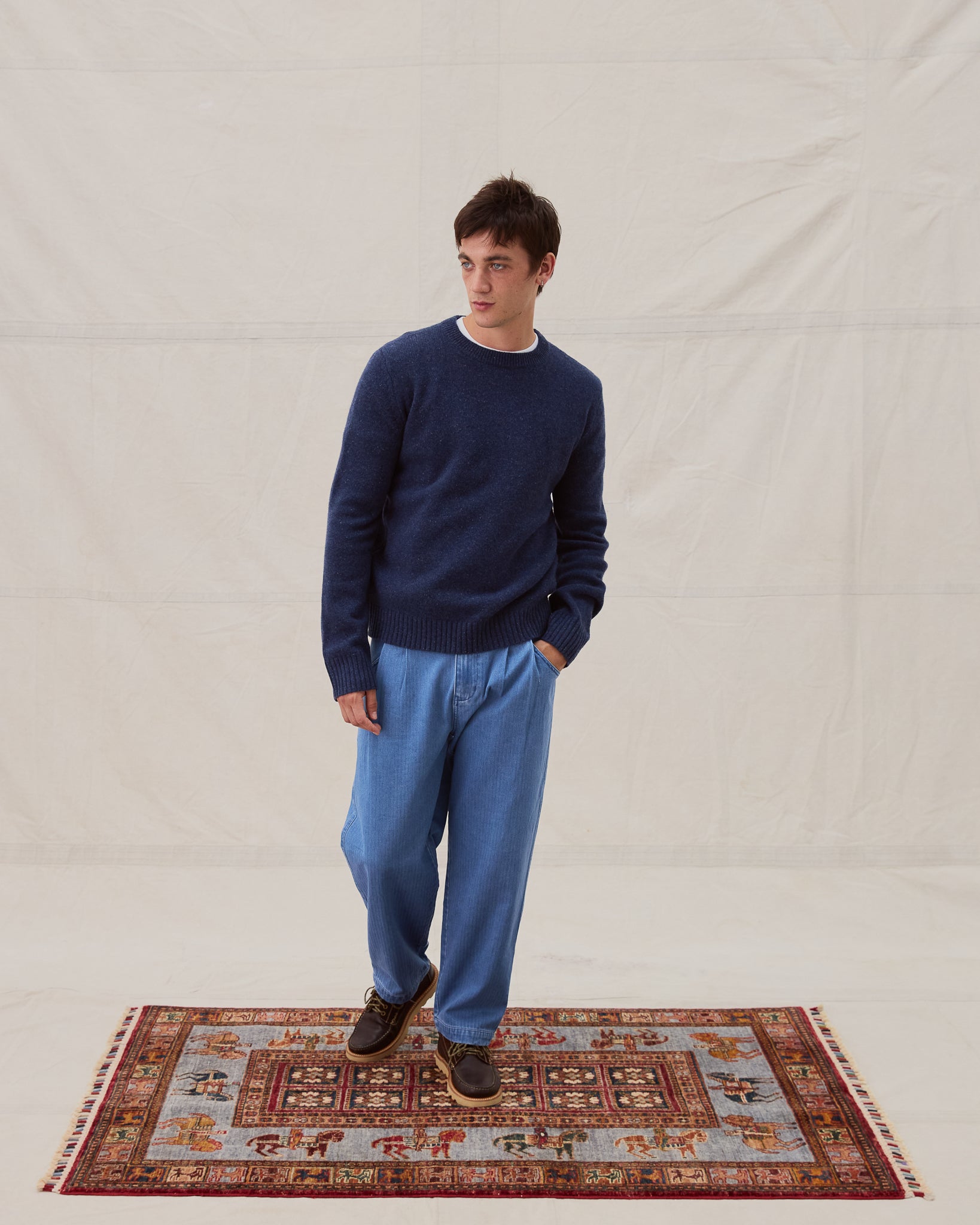 Peewit Knit - Navy