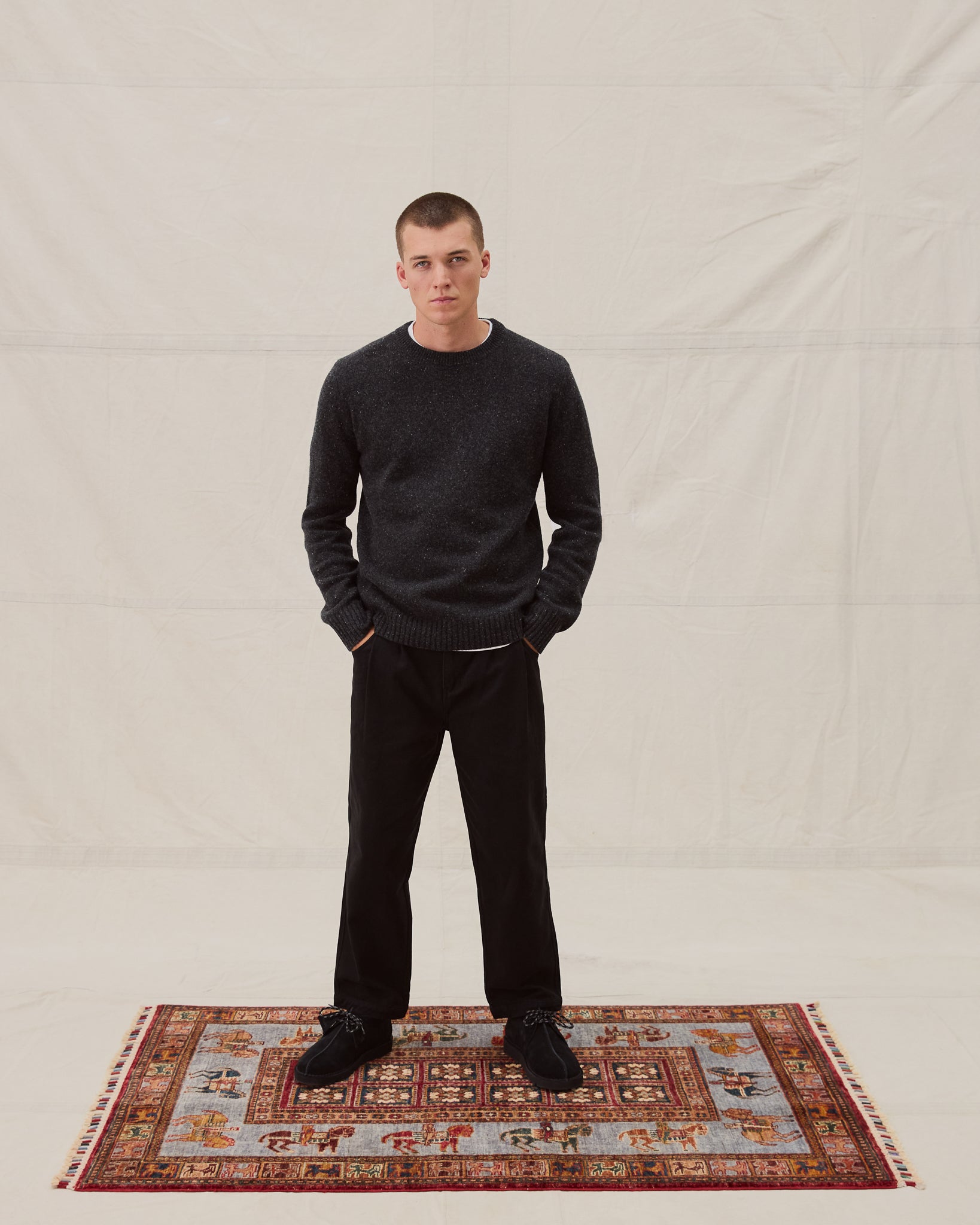 Peewit Knit - Charcoal
