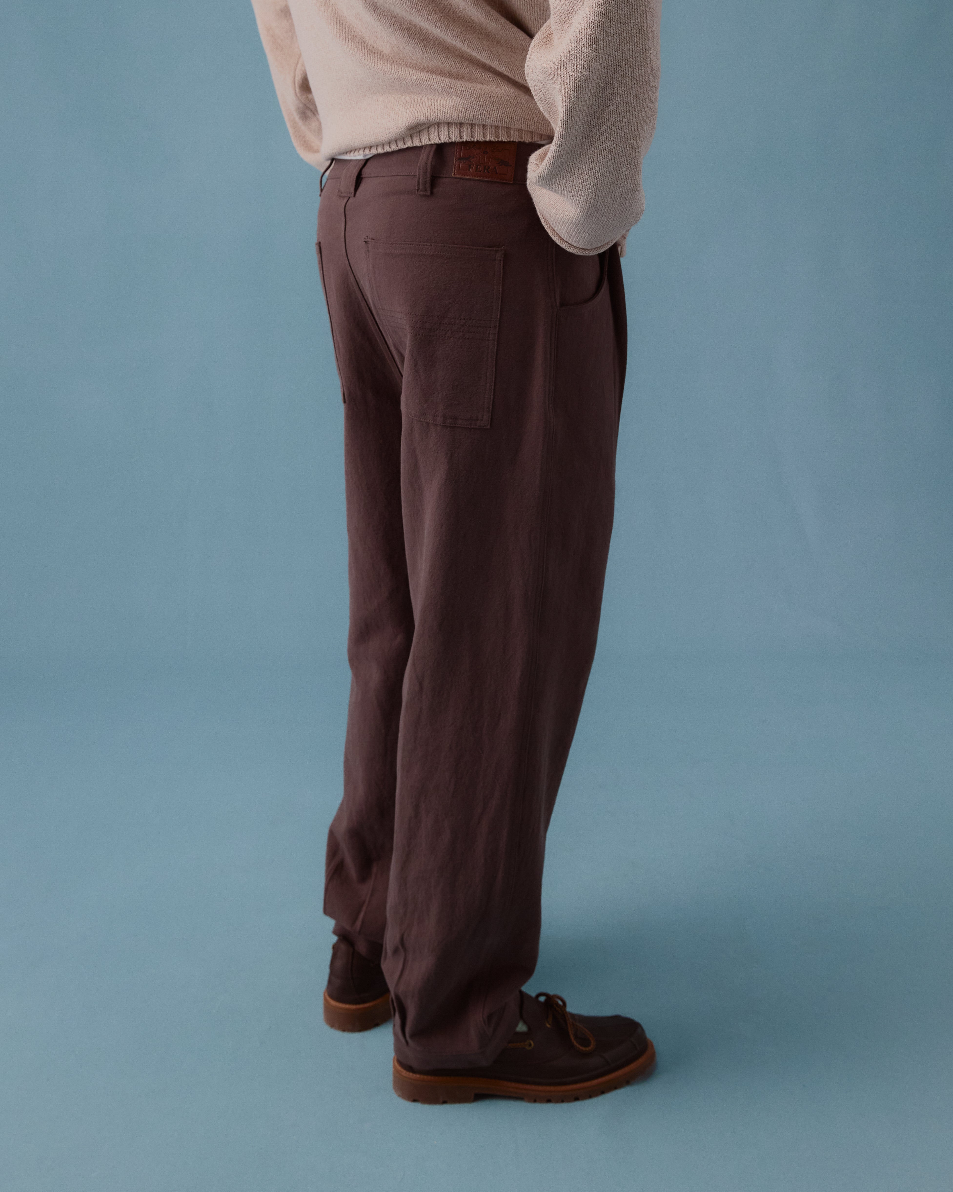 Uniform Trouser - Brown Hemp