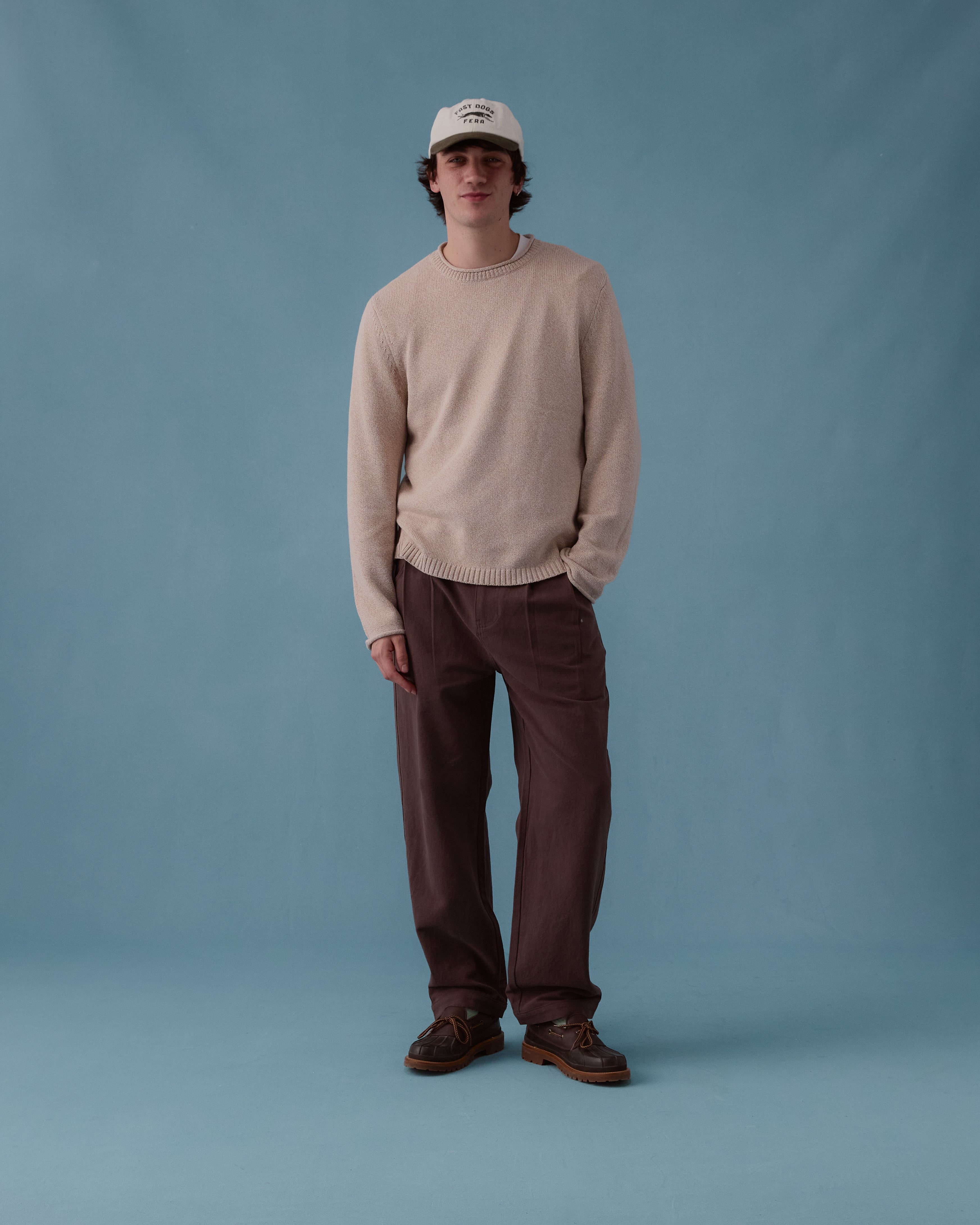 Uniform Trouser - Brown Hemp