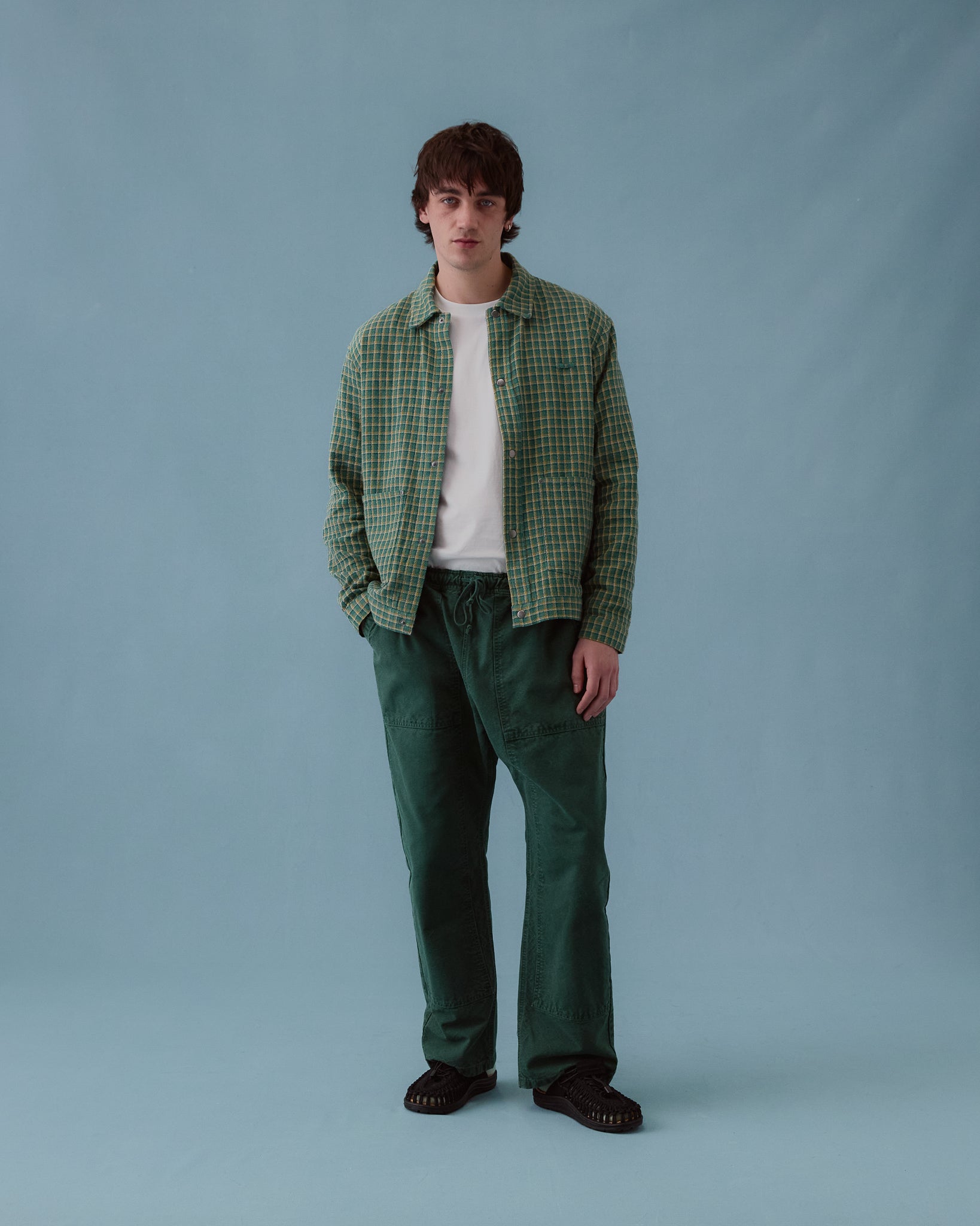 Double Knee Trouser - Green