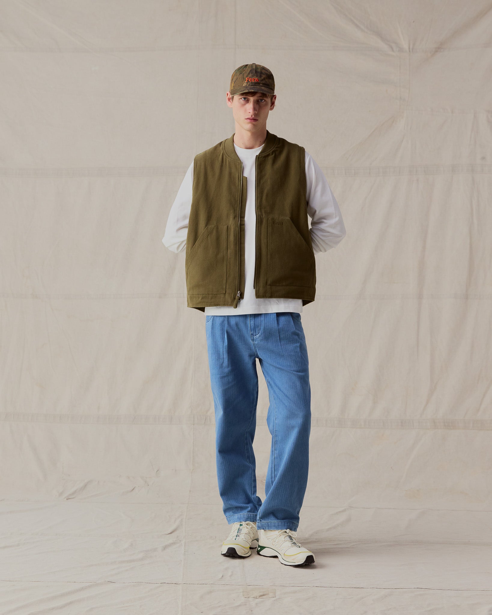 Poacher Gilet - Marsh Green