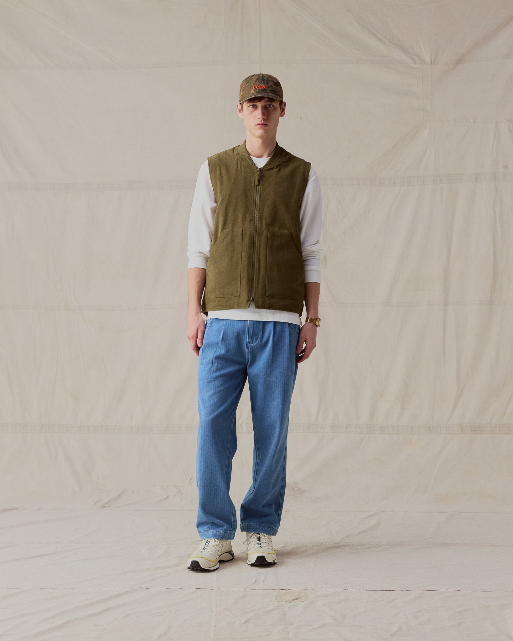 Poacher Gilet - Marsh Green