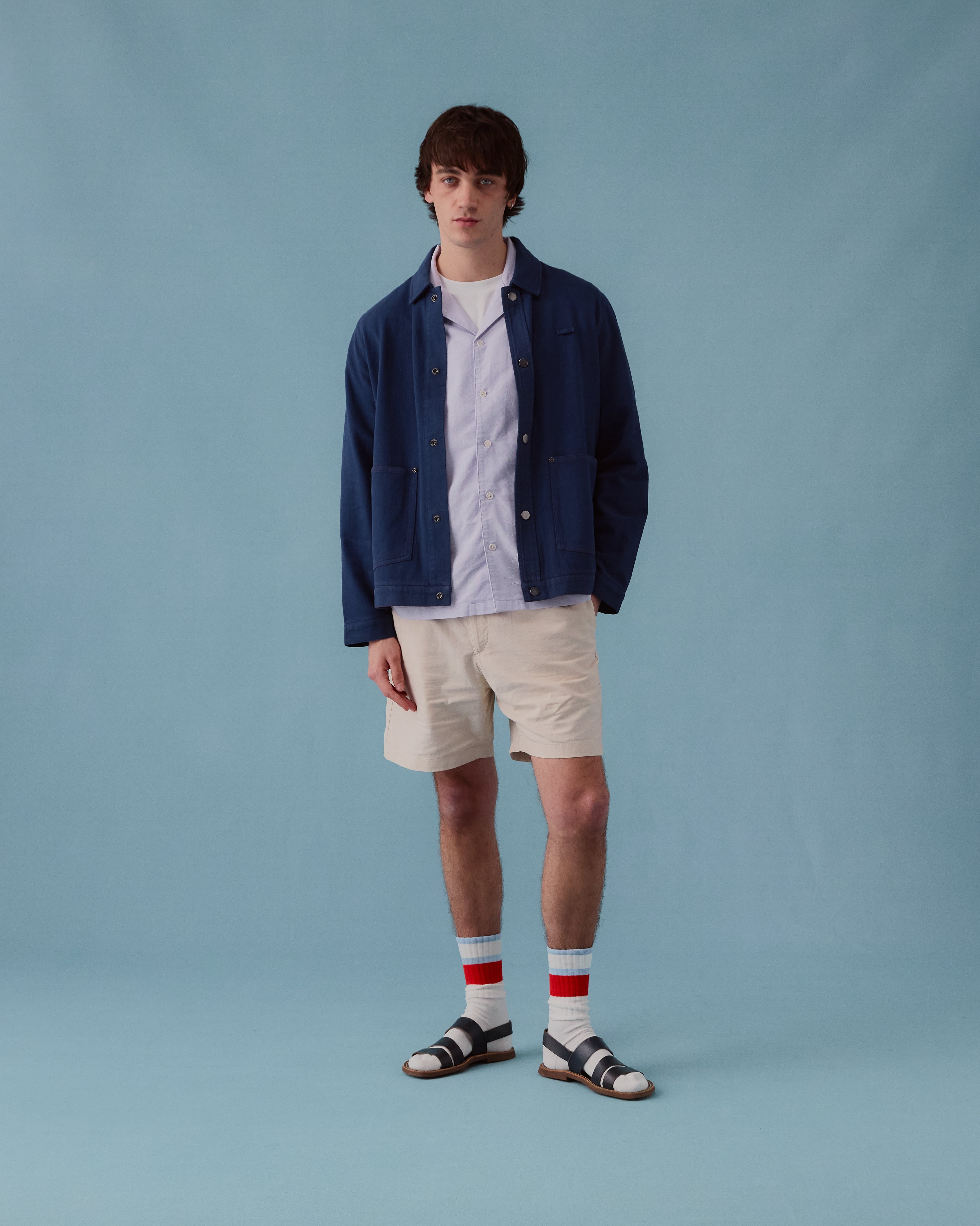 Zephyr Jacket - Washed Navy