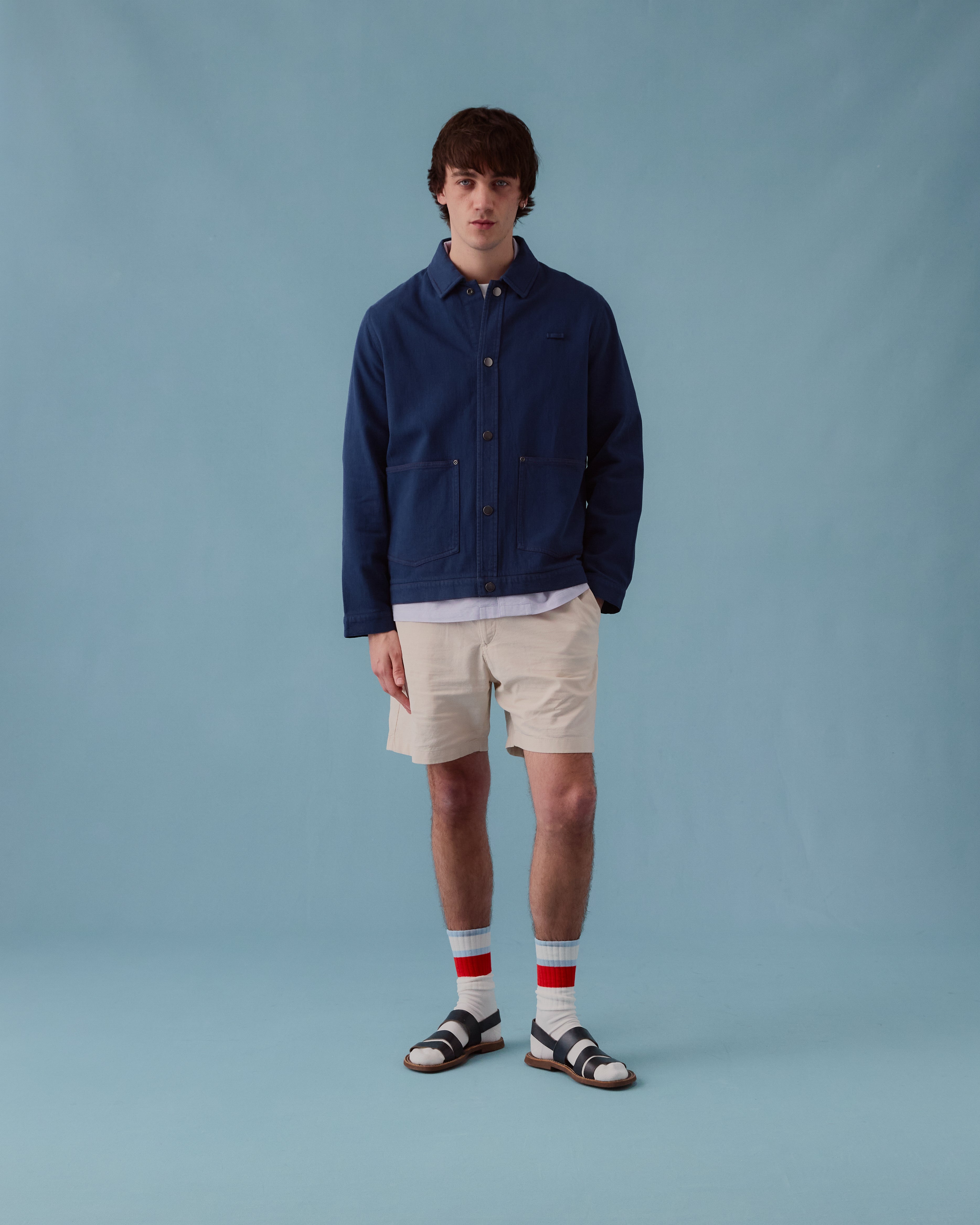 Zephyr Jacket - Washed Navy