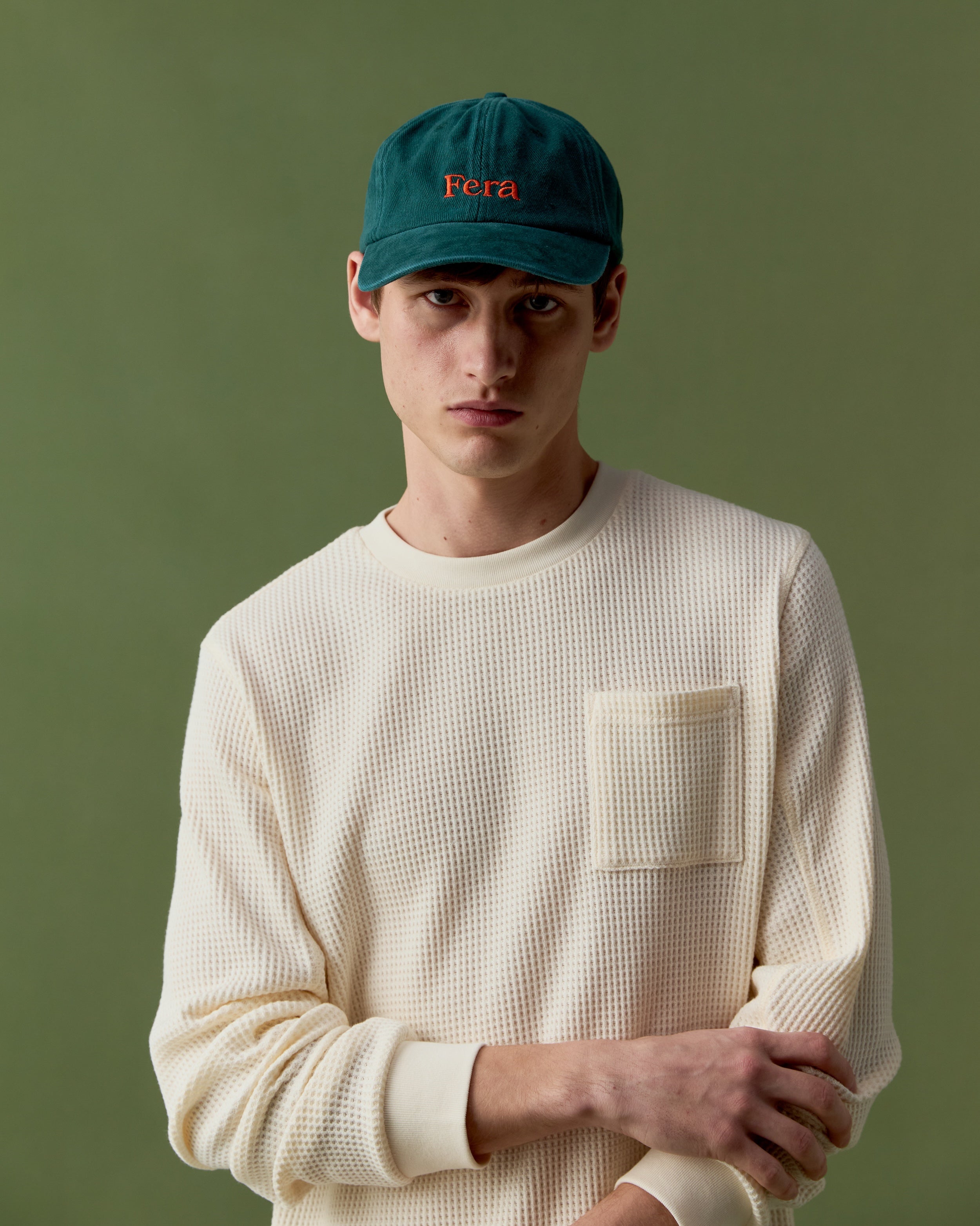 Waffle Long Sleeve - Off-White