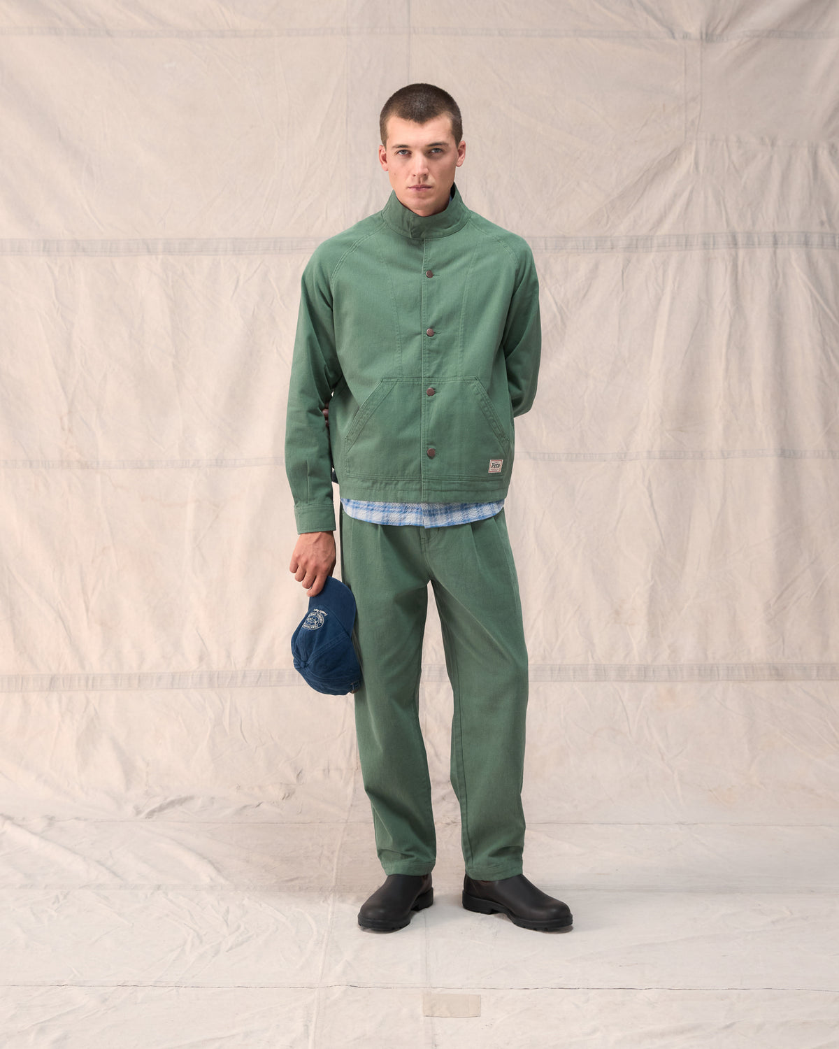 Uniform Jacket - Washed Green
