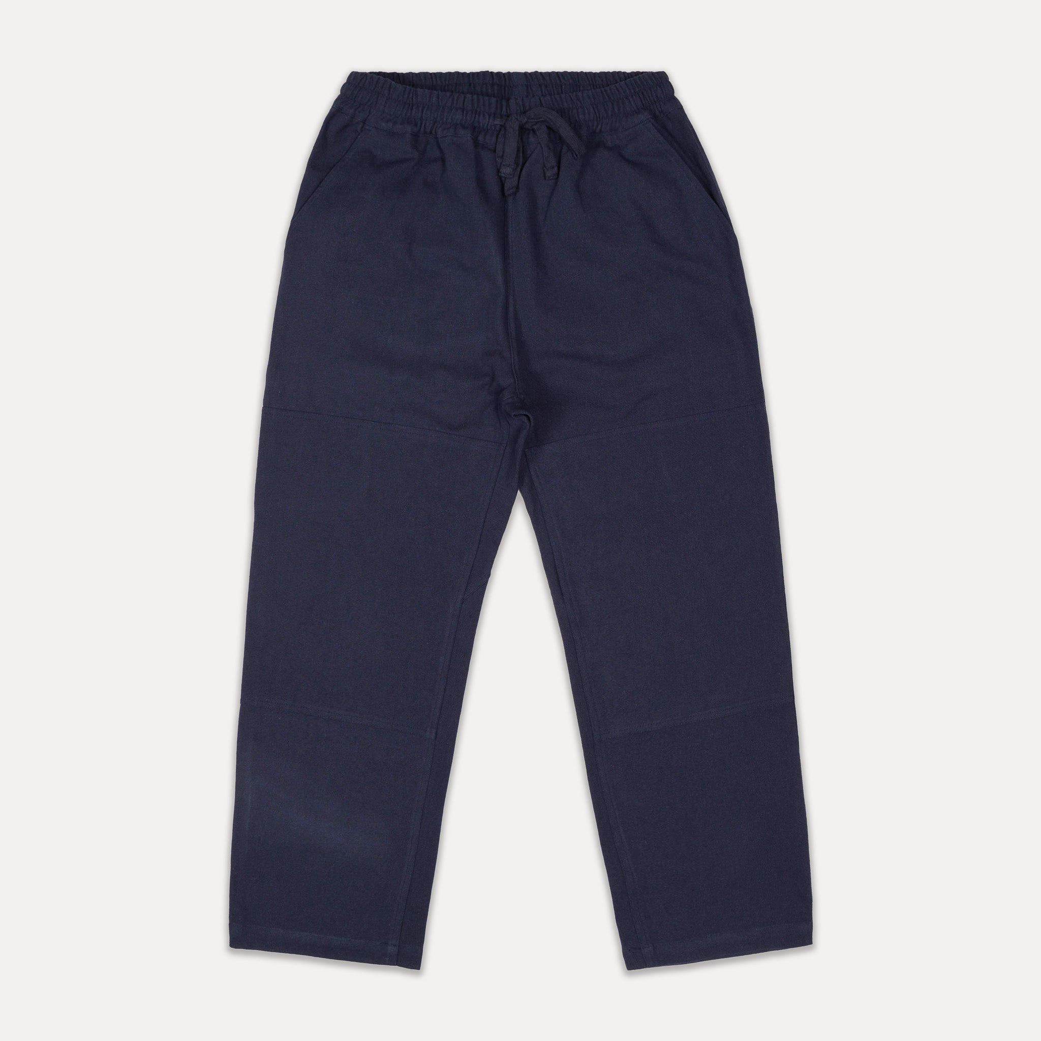 Fera Navy Double Knee Trousers Front