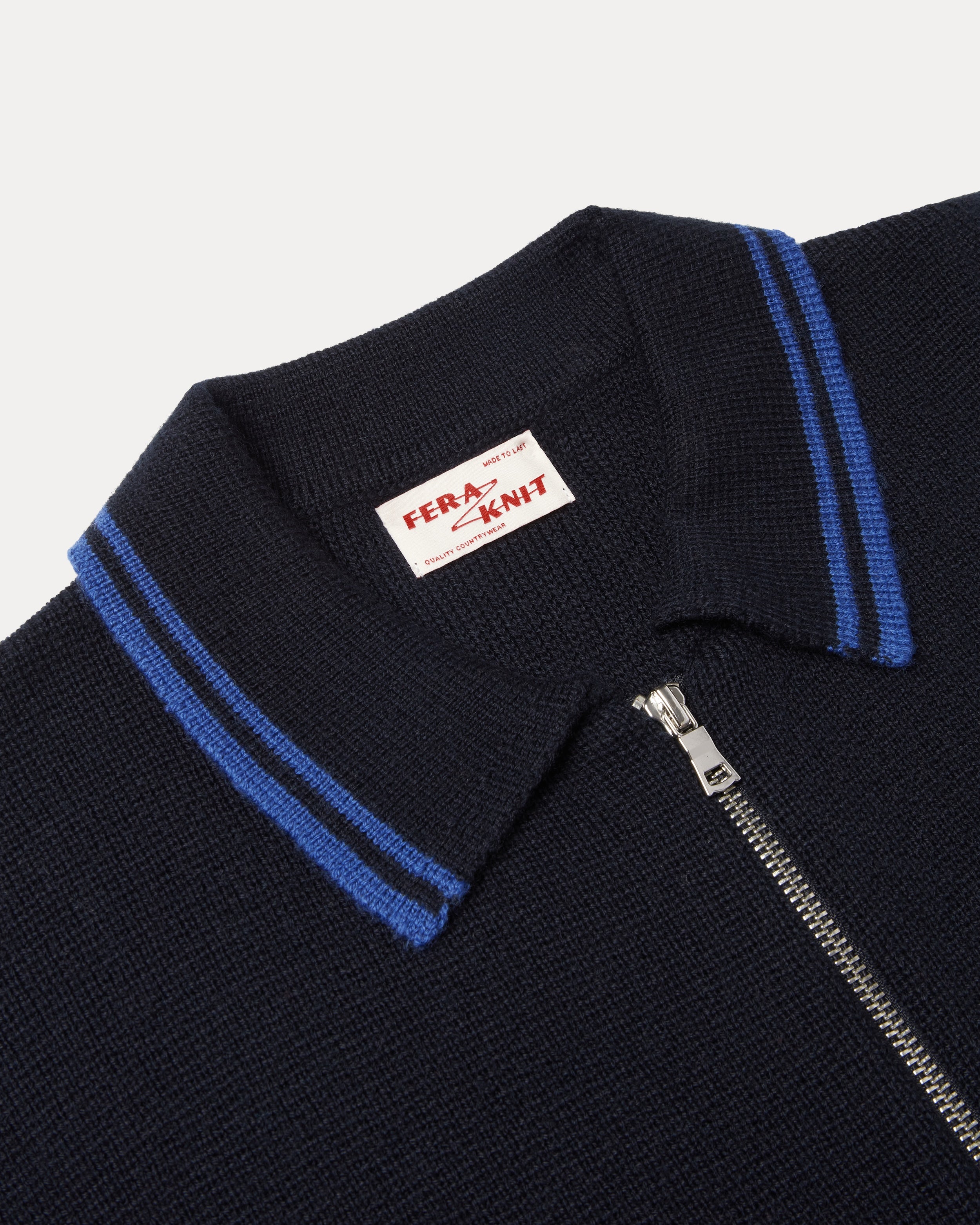 Making labels art again, the Fera Knit neck label.