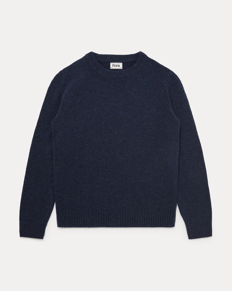 The Fera Peewit Knit in Navy