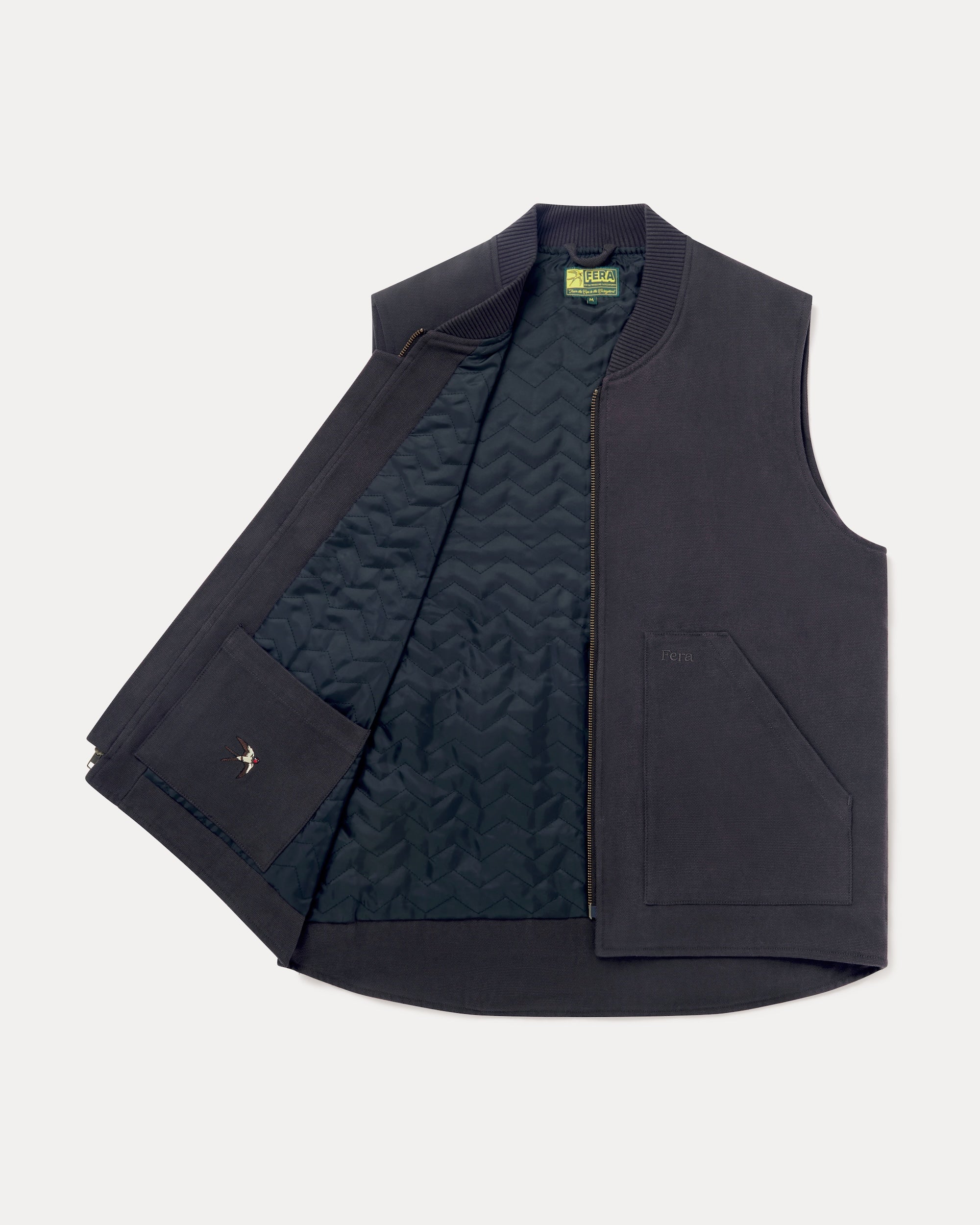Poacher Gilet - Navy Blue