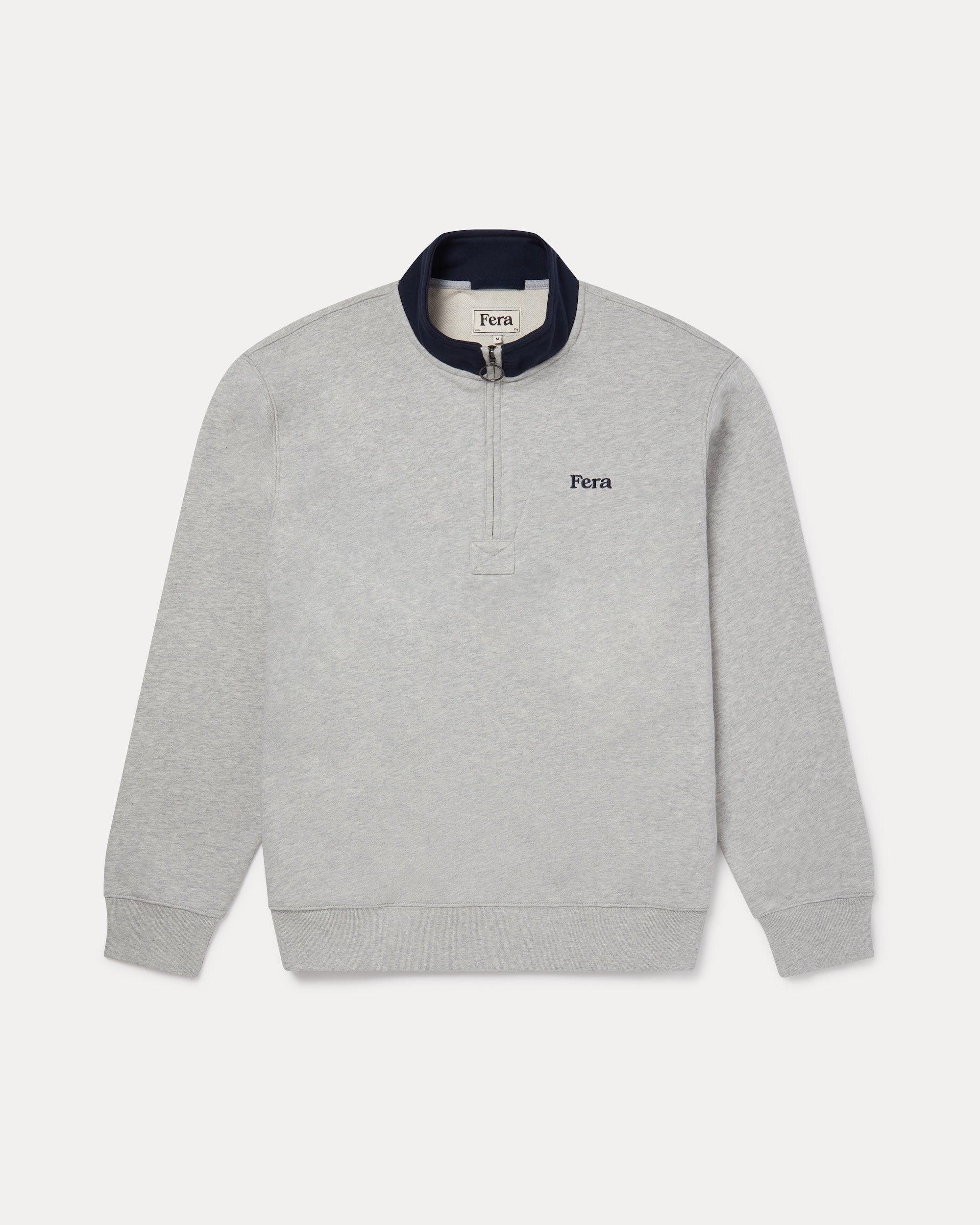 Quarter Zip - Grey