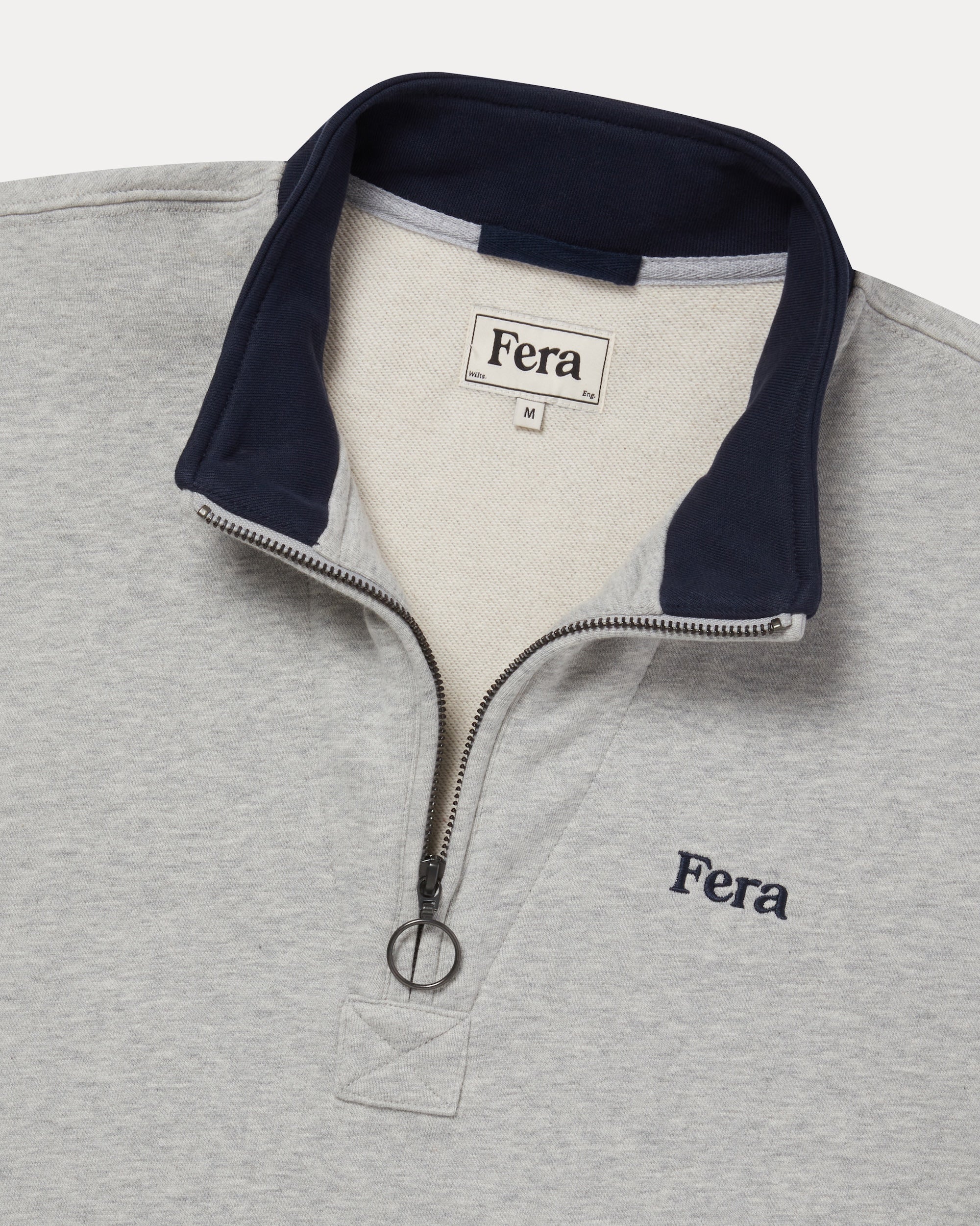 Quarter Zip - Grey