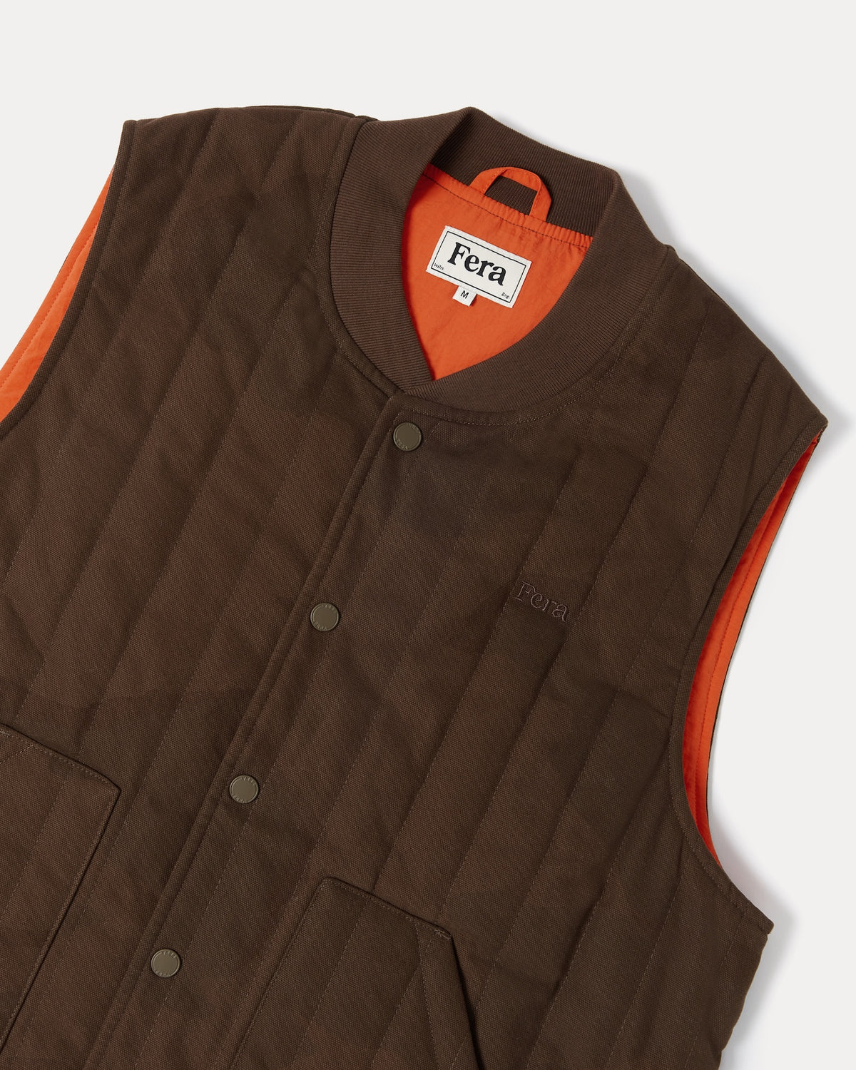 Quilted Gilet - Cotton Camo