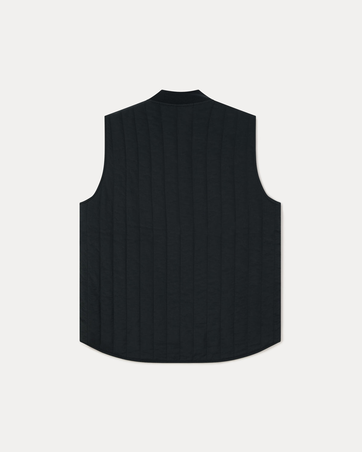 Quilted Gilet - Black