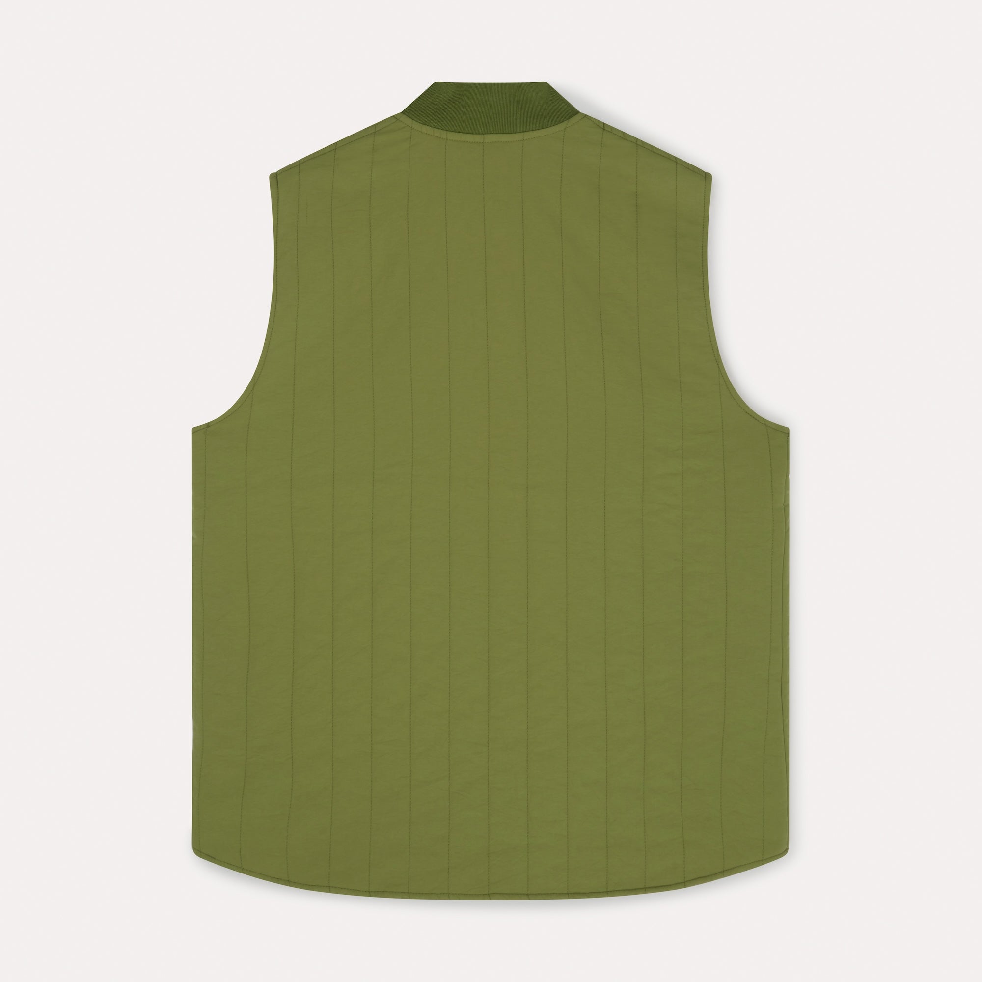 Quilted Gilet - Green