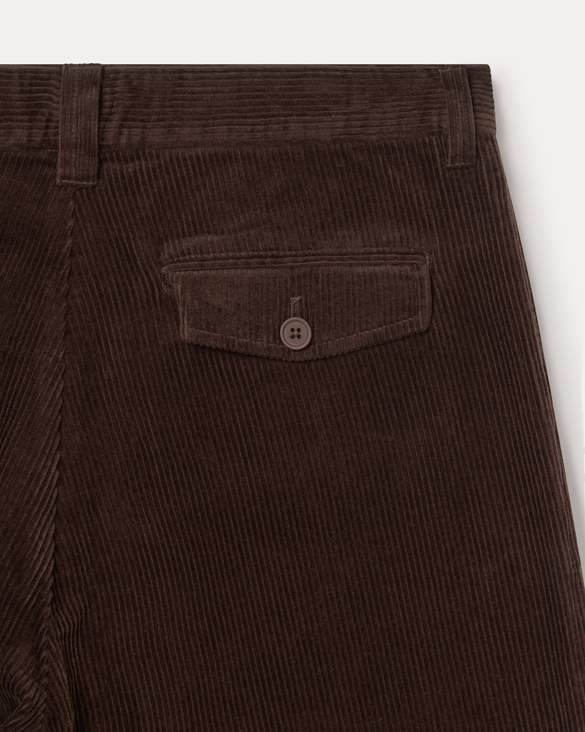 Relaxed Cord Trousers - Brown