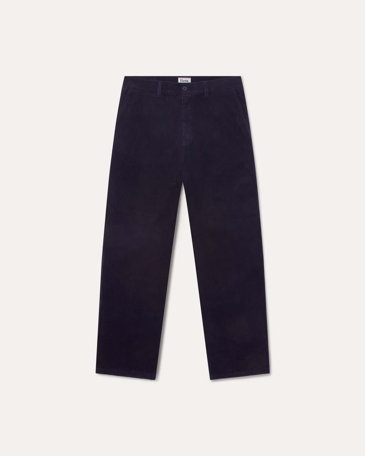 Relaxed Cord Trousers - Navy
