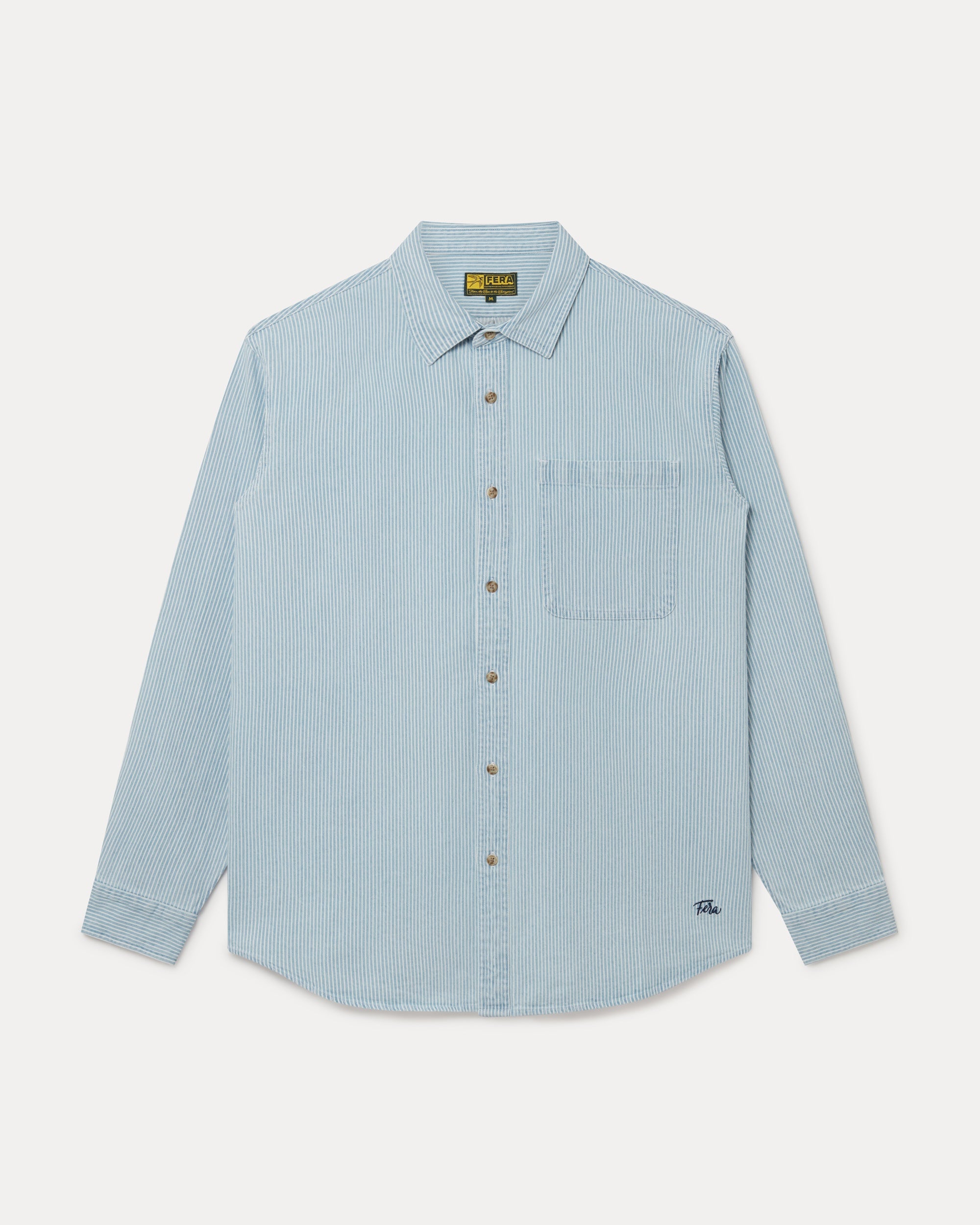 Striped Denim Shirt