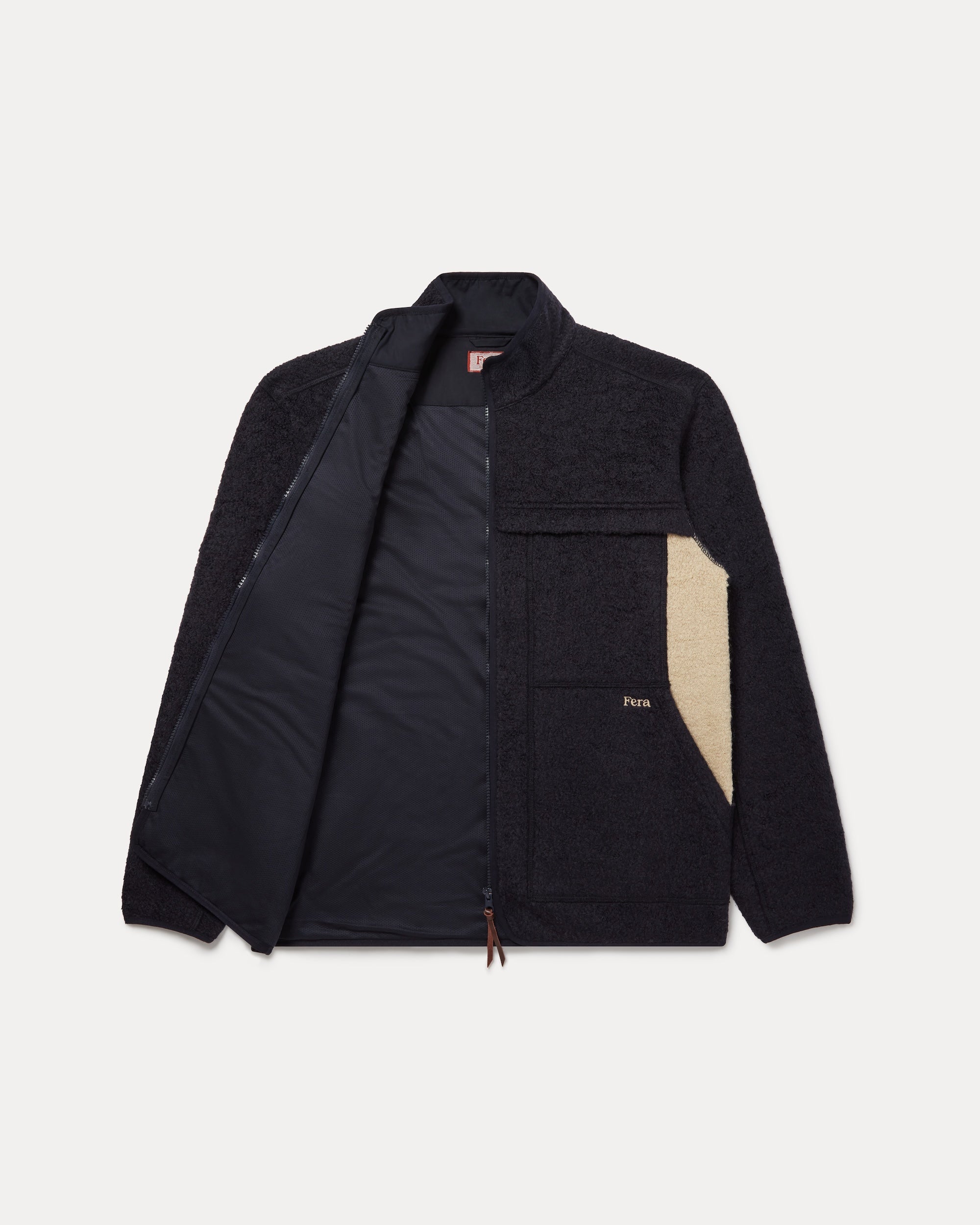 Swale Wool Fleece - Navy