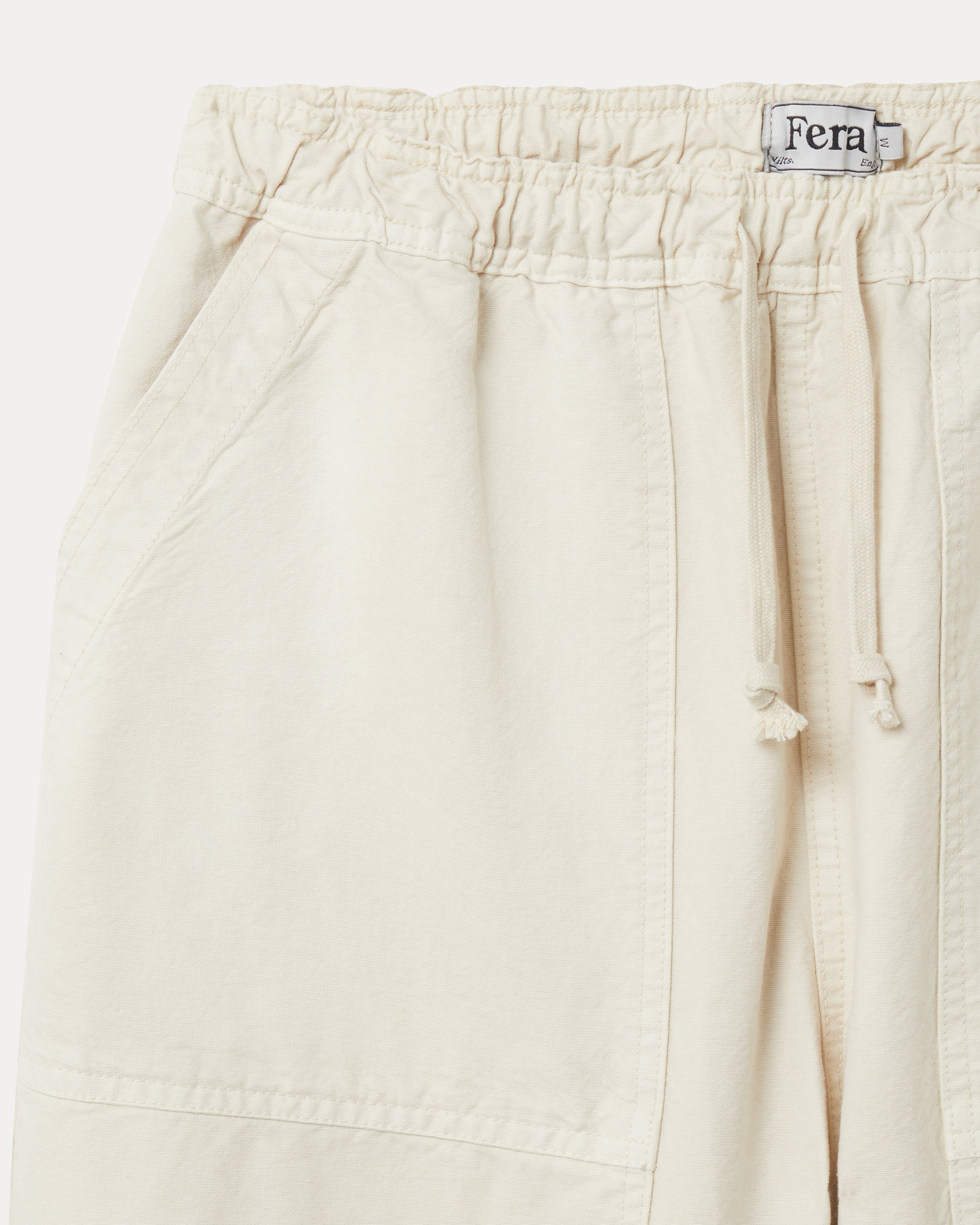 Double Knee Trouser - Ecru