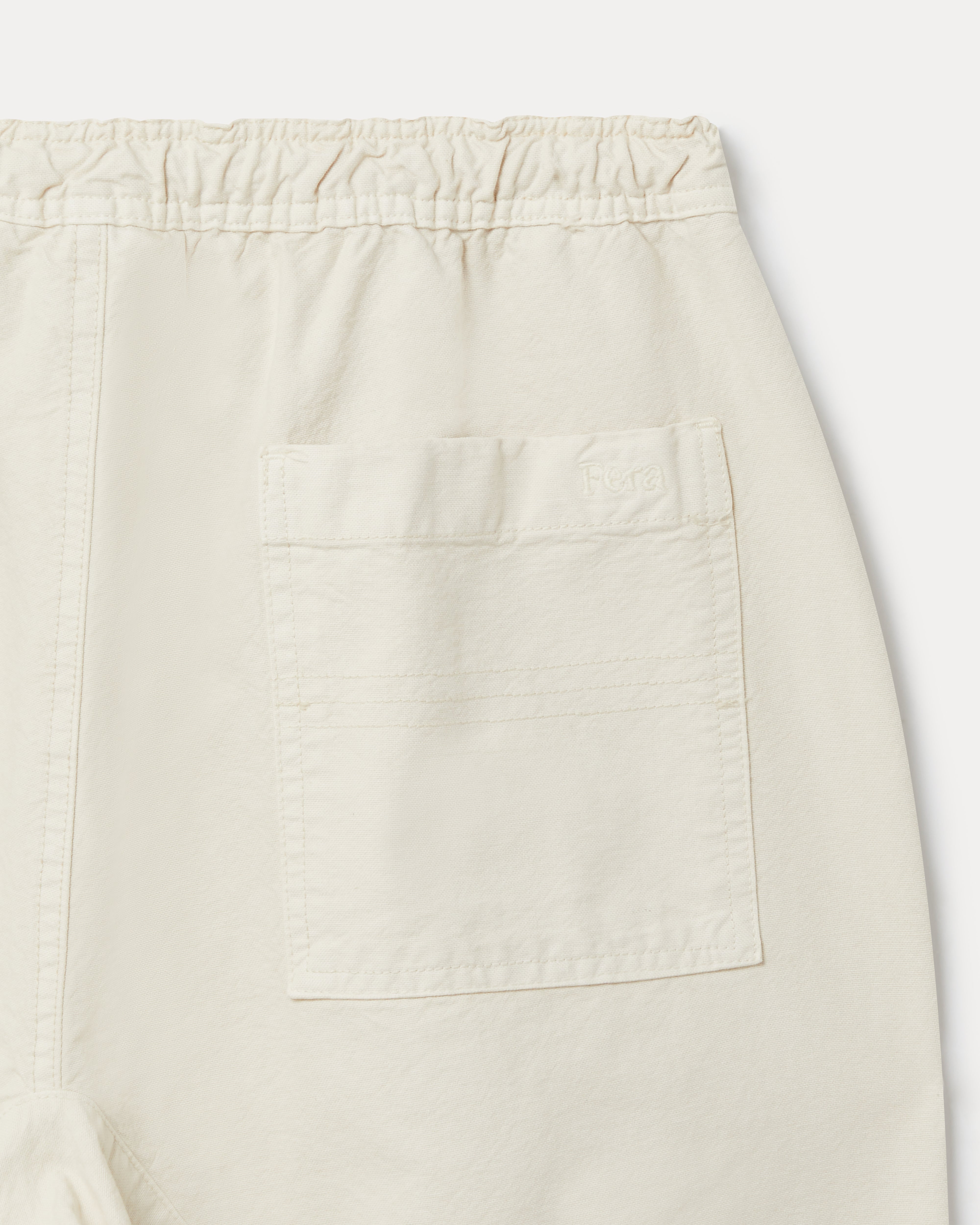 Double Knee Trouser - Ecru