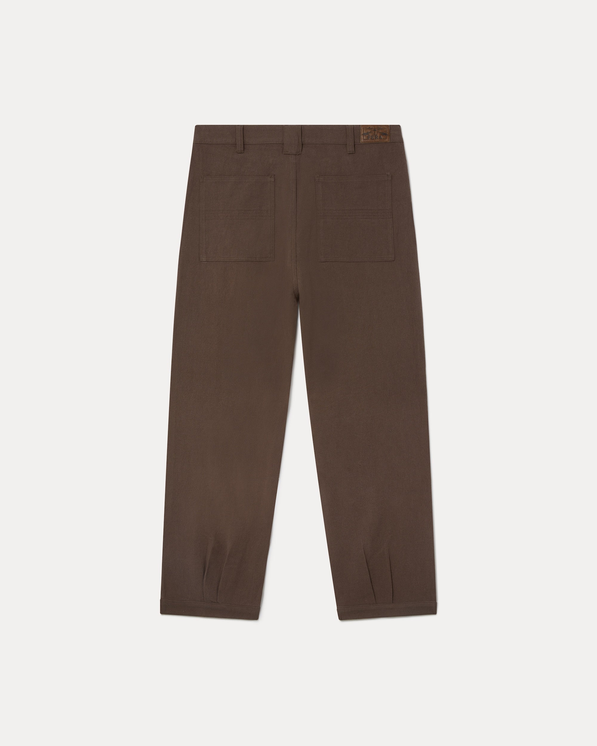 Uniform Trouser - Brown Hemp