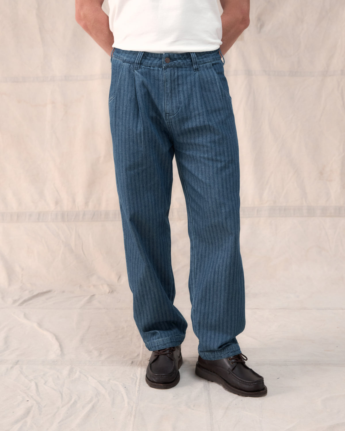 Uniform Trousers - Denim
