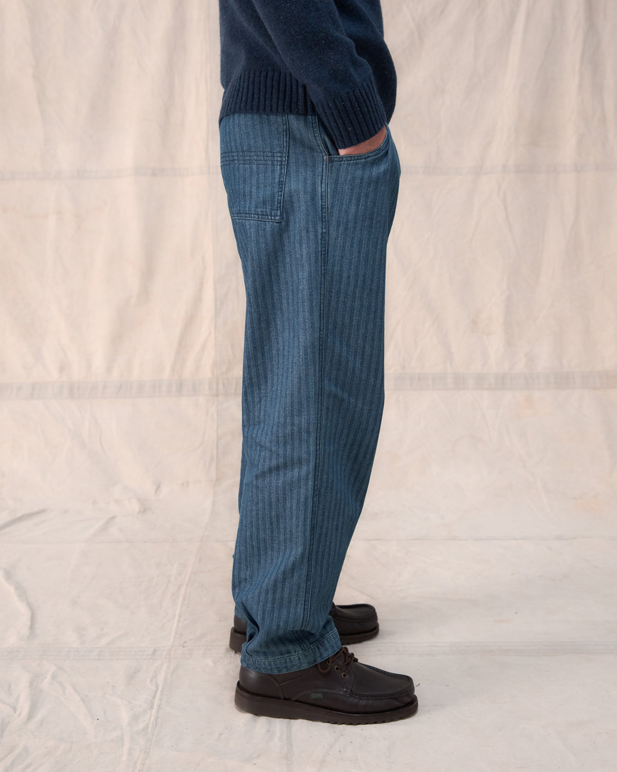 Uniform Trousers - Denim