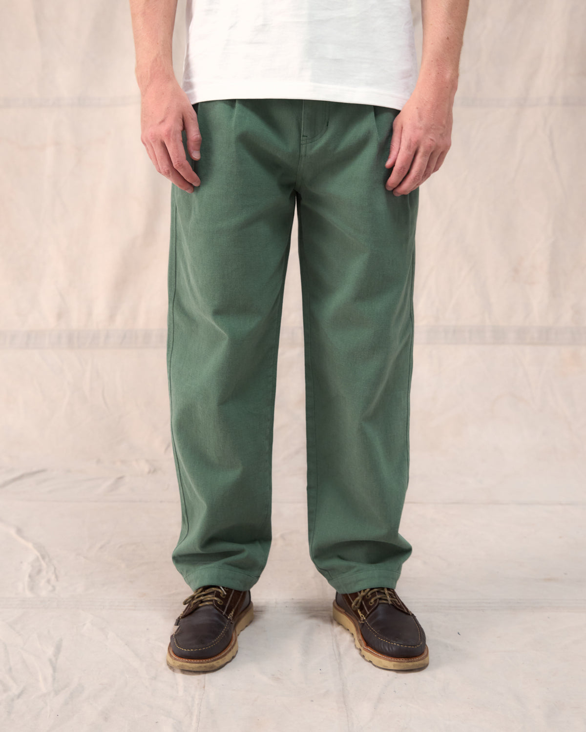 Uniform Trousers - Washed Green