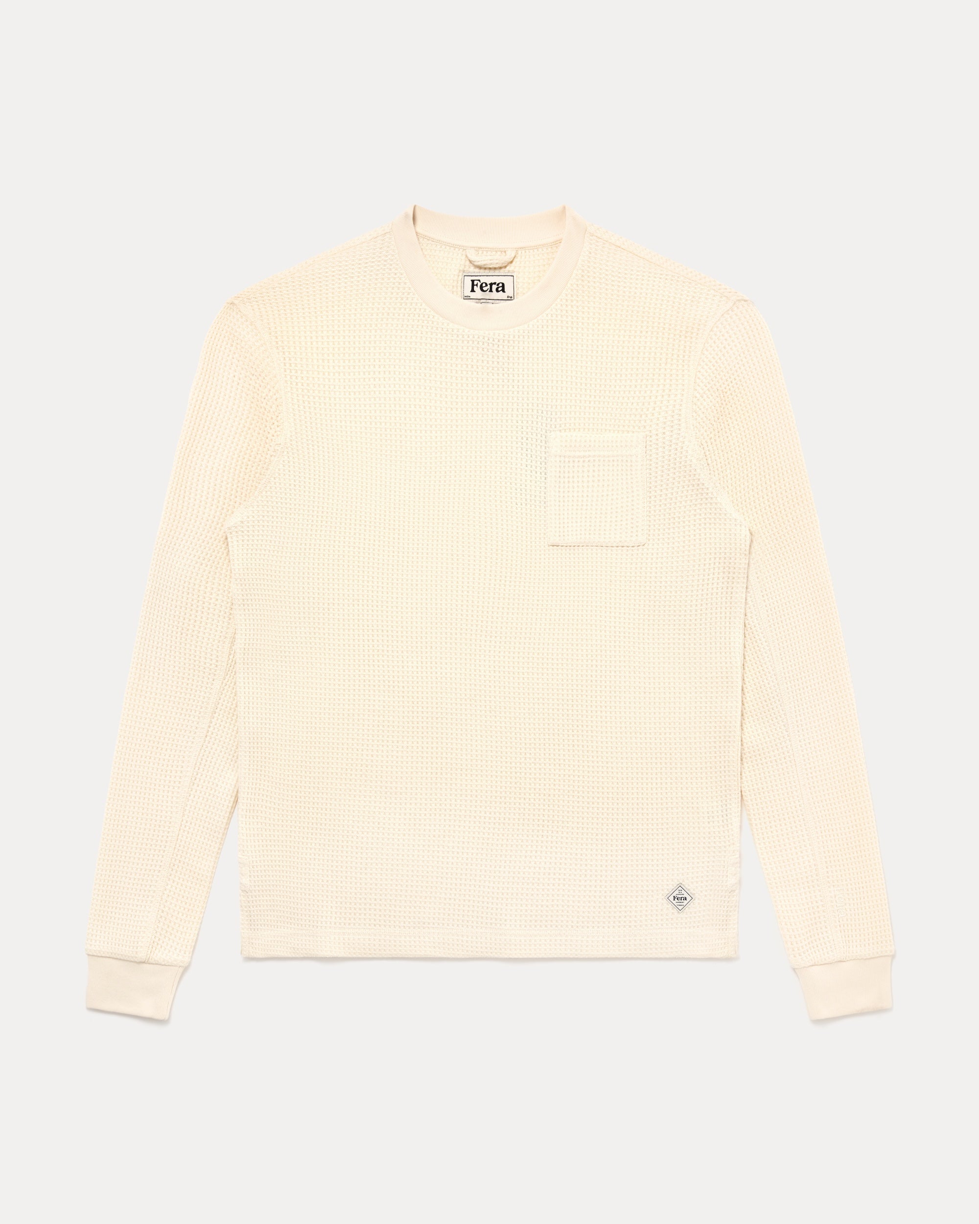 Waffle Long Sleeve - Ecru