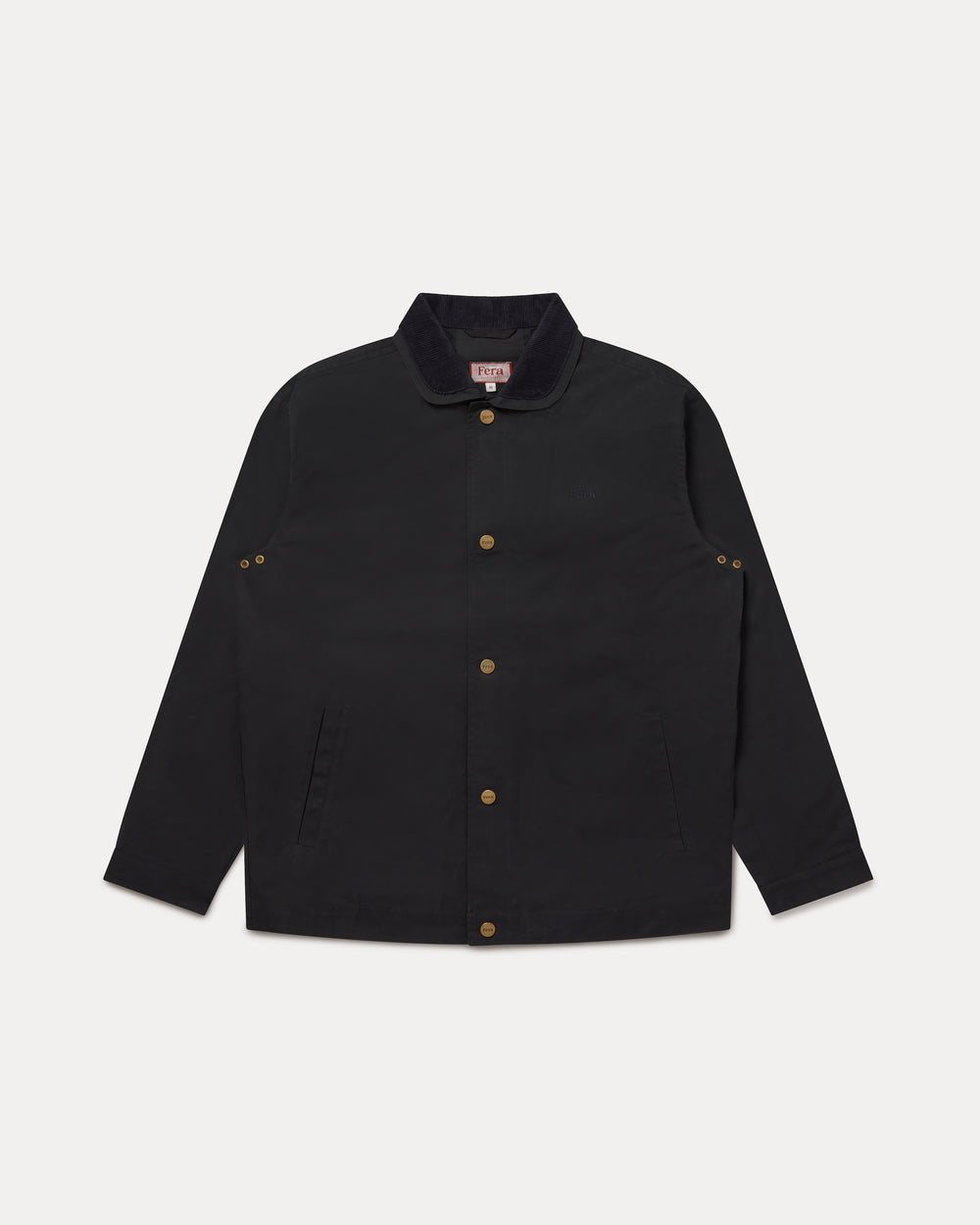 Fera Waxed Jacket – Navy | Waxed Cotton Jacket