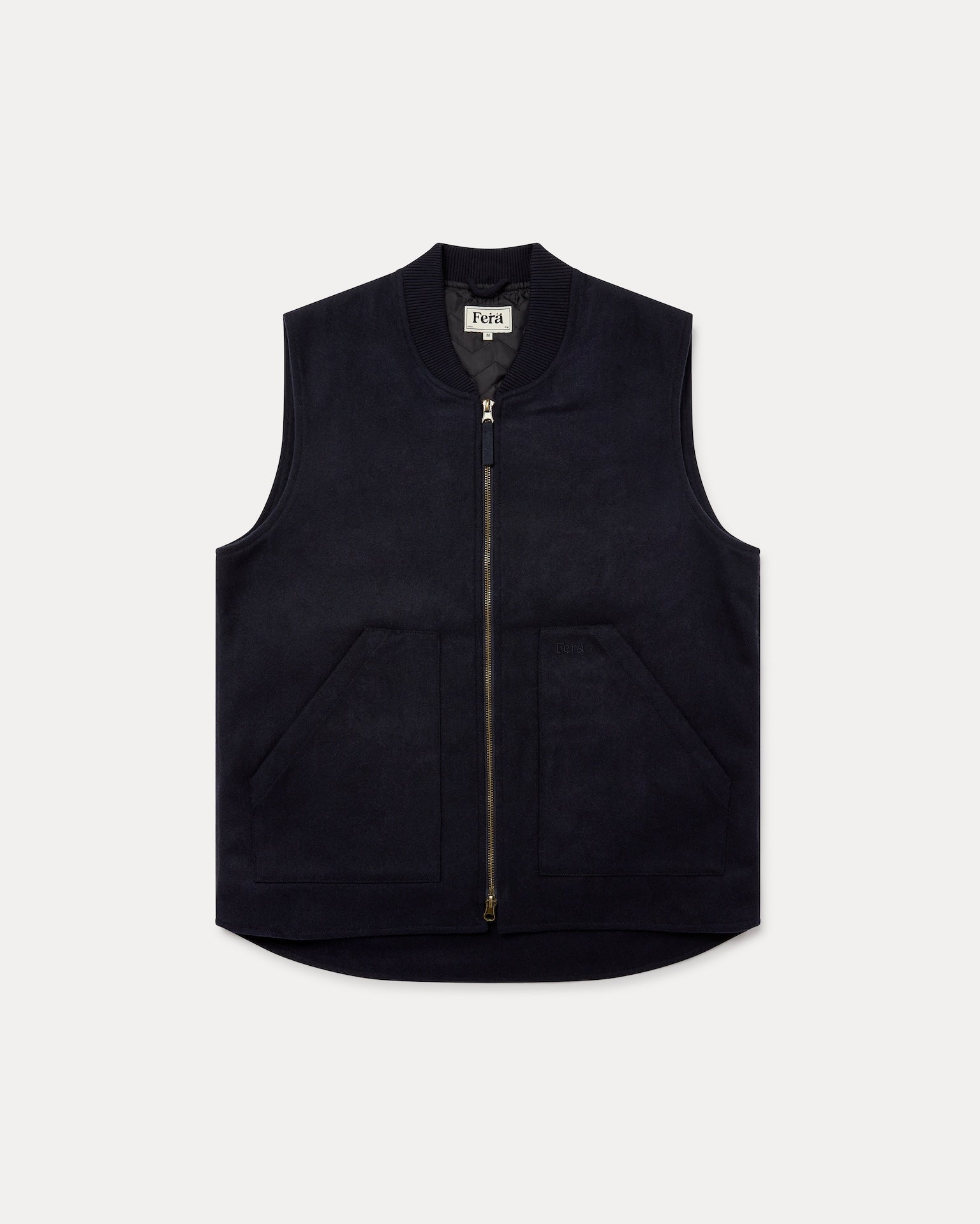 Poacher Gilet - Navy Wool
