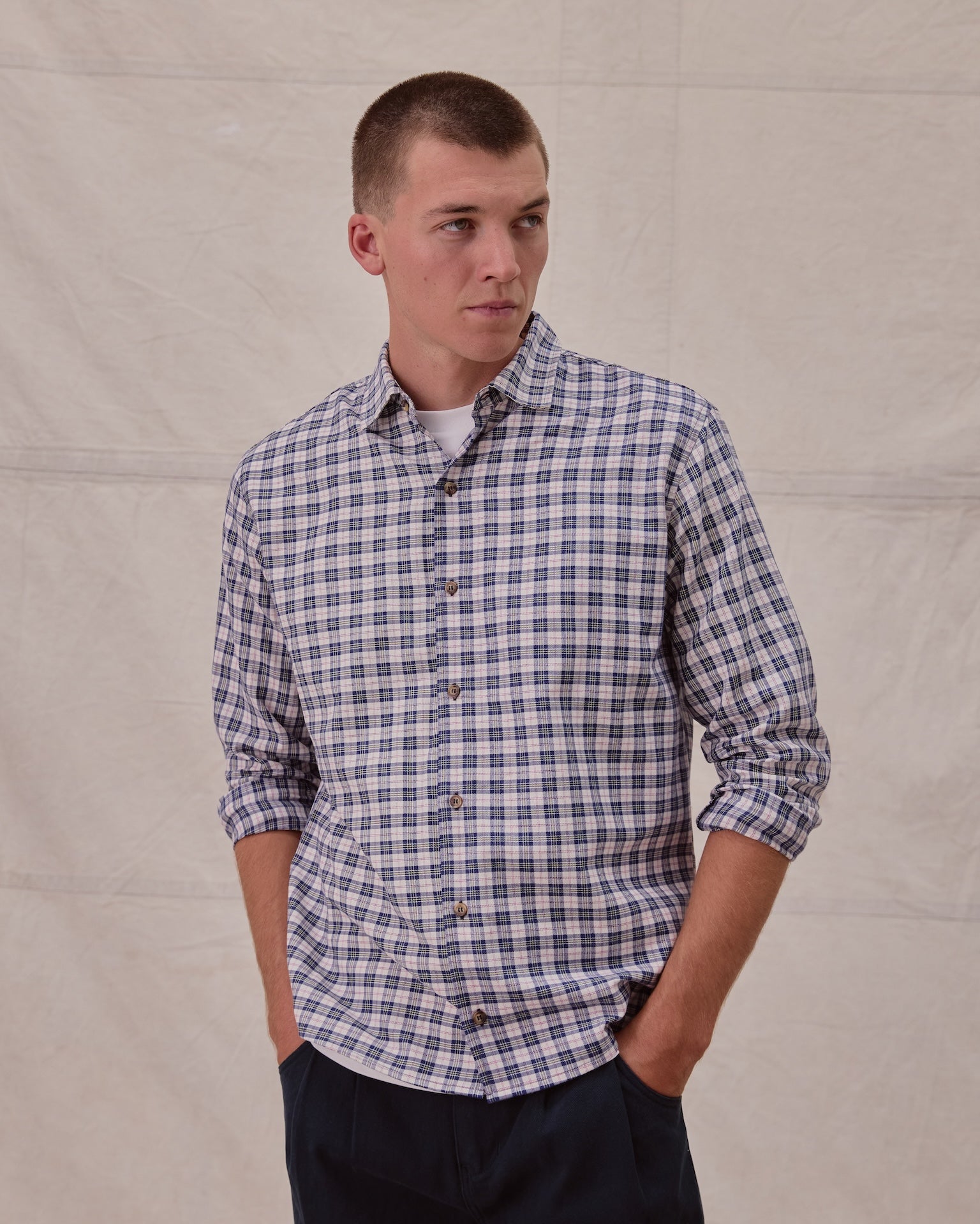 Ebble Shirt - Navy