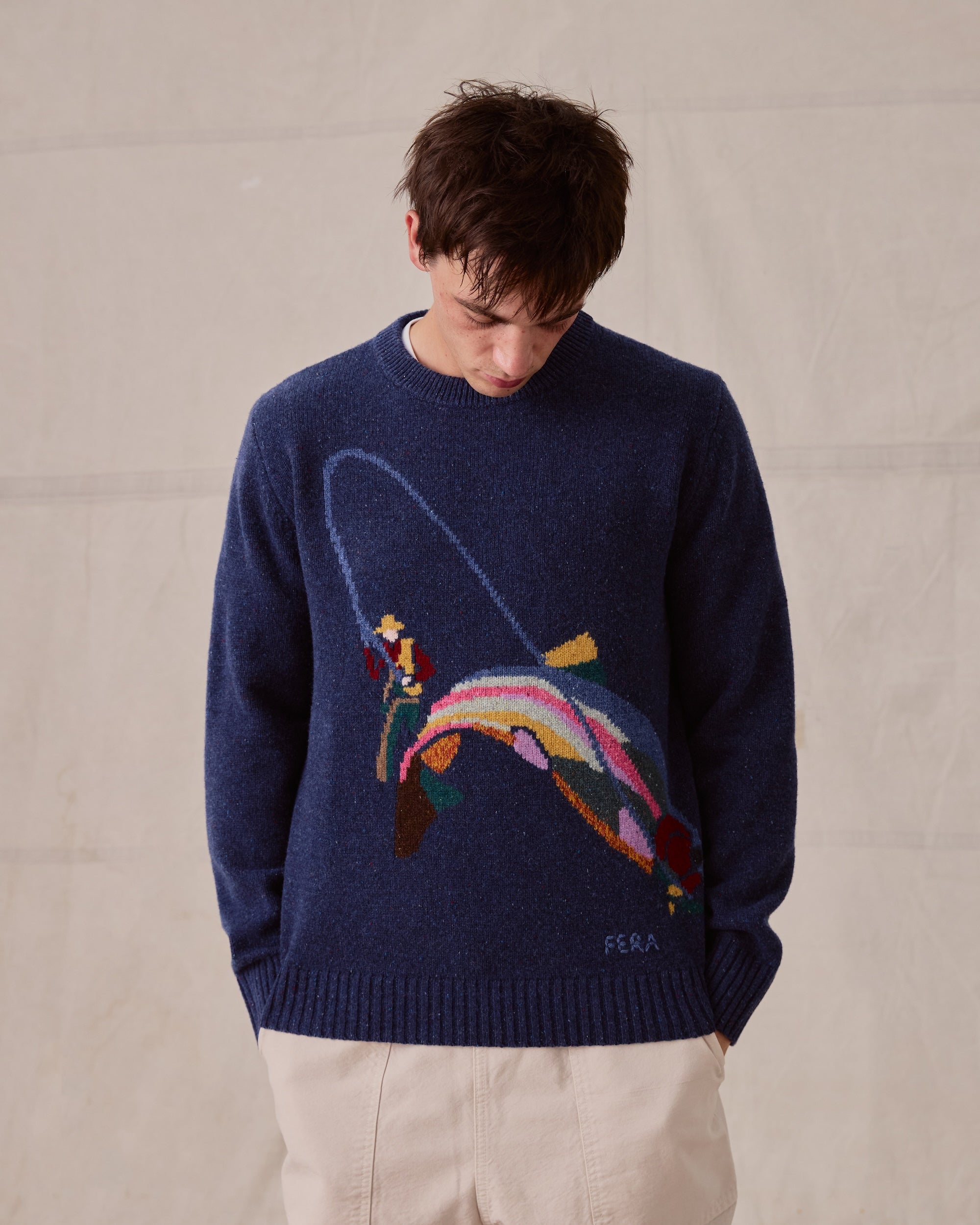 Double Haul Knit - Navy
