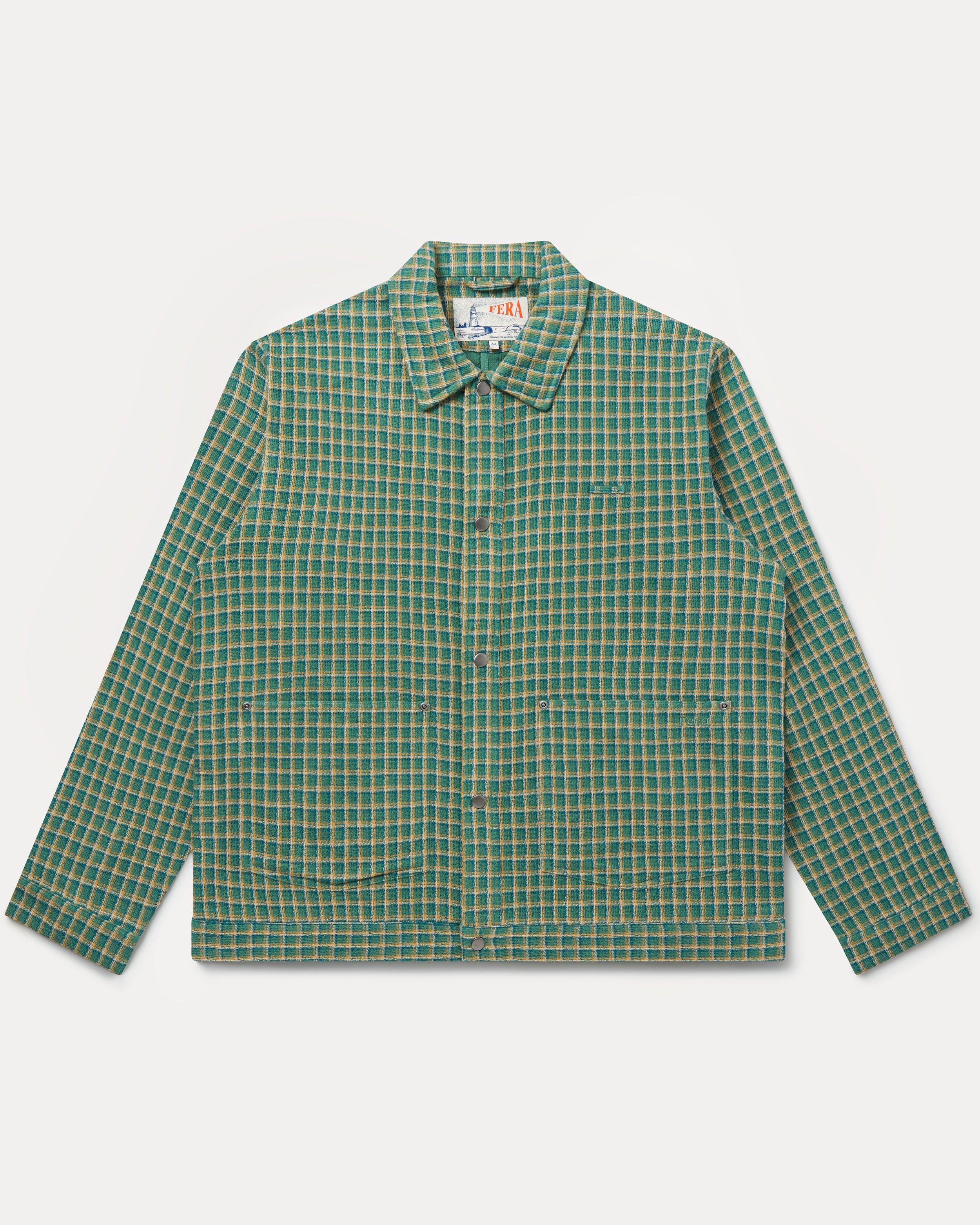 ジャケット・アウター frea Fera Zephyr Jacket – Japanese Weave | Cotton Chore Jacket